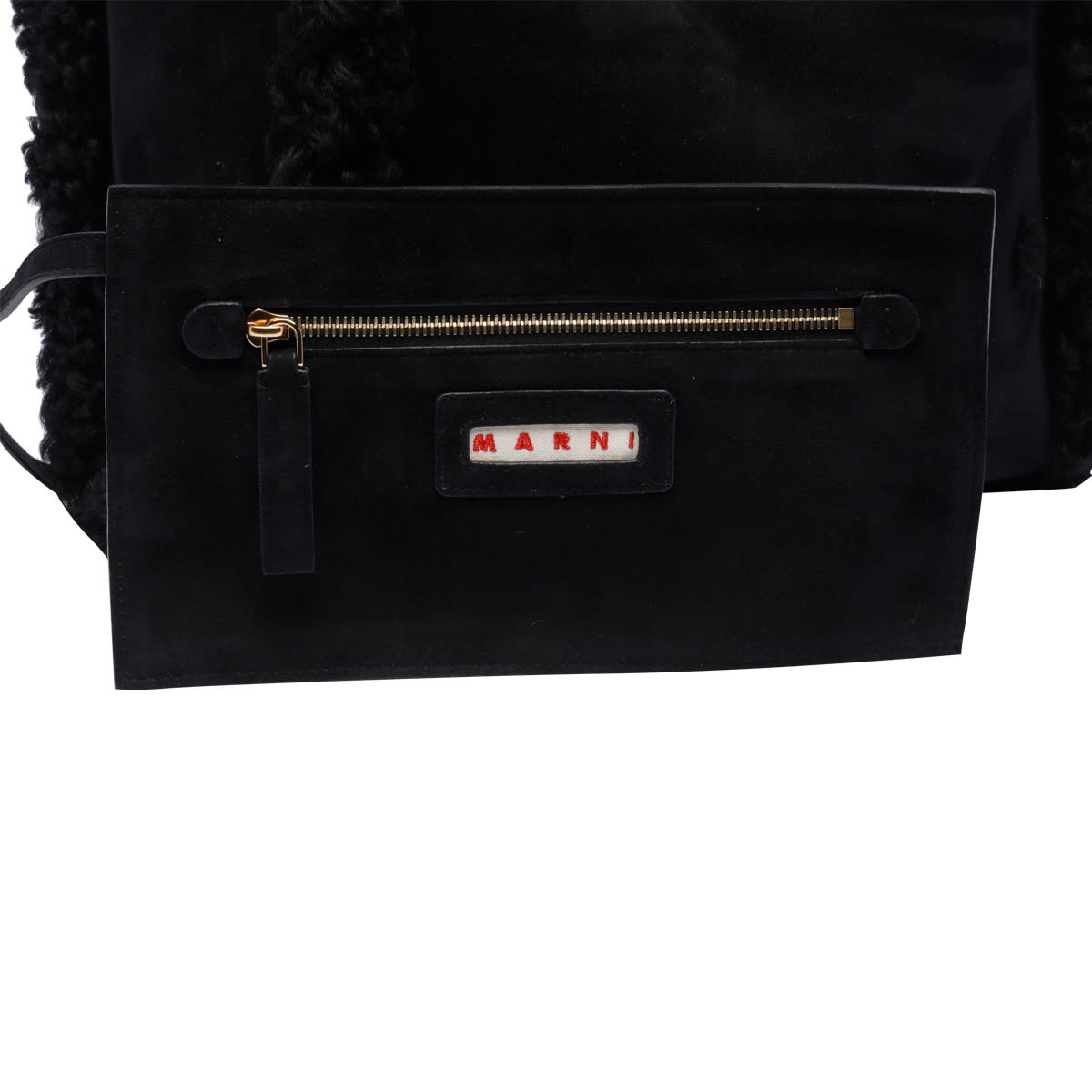 Shop Marni East/west Tote Bag In Black