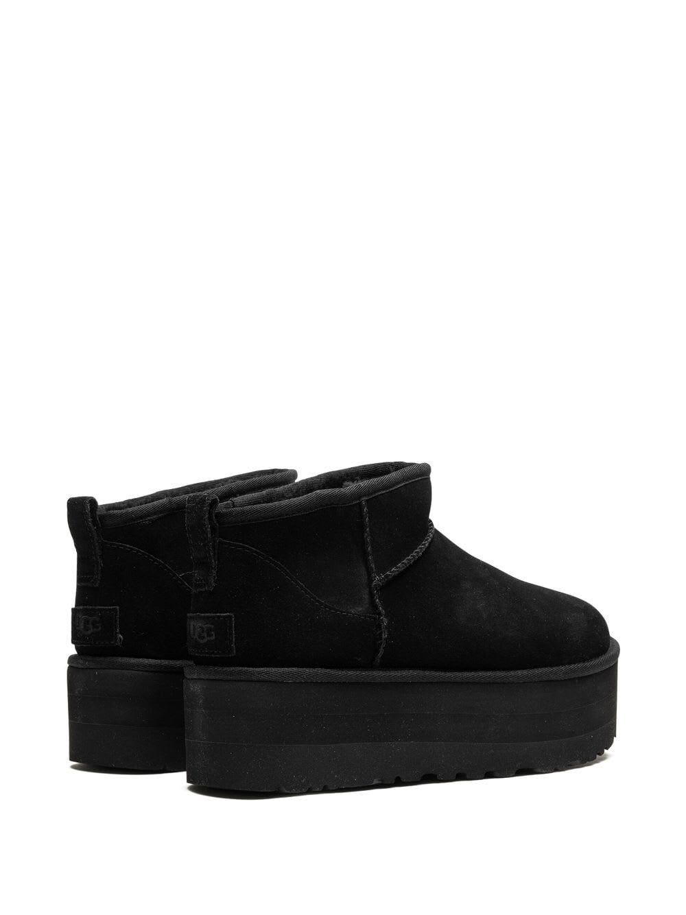 Shop Ugg Woman Classic Ultra Mini Platform Boots In Blk Black