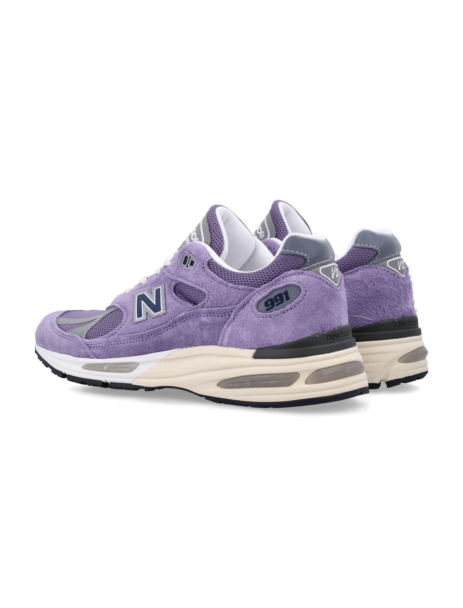 New Balance Made In Uk 991v2 Grounded Pastels Sneakers In Purple