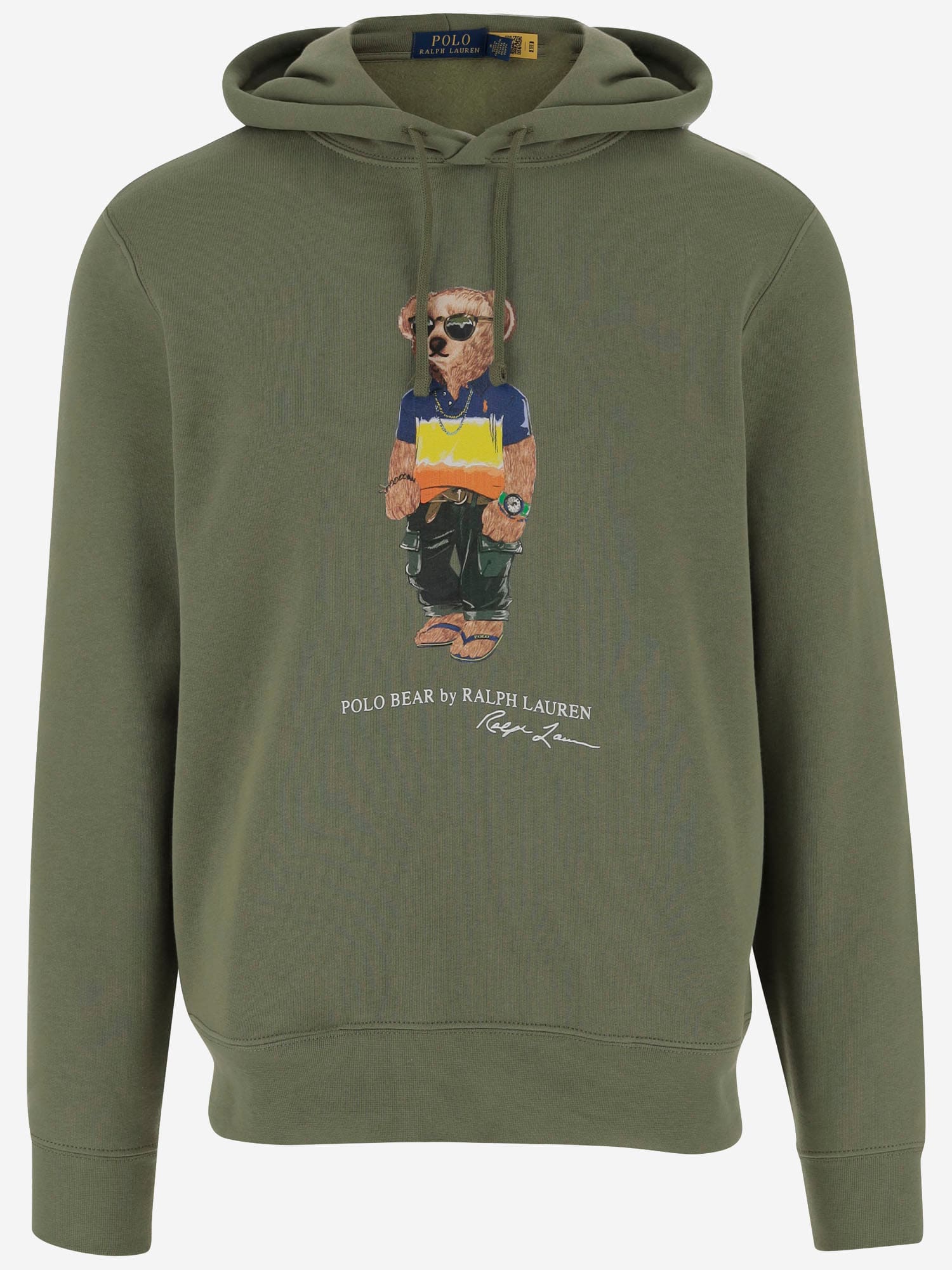 Polo Ralph Lauren Cotton Blend Sweatshirt With Polo Bear Print
