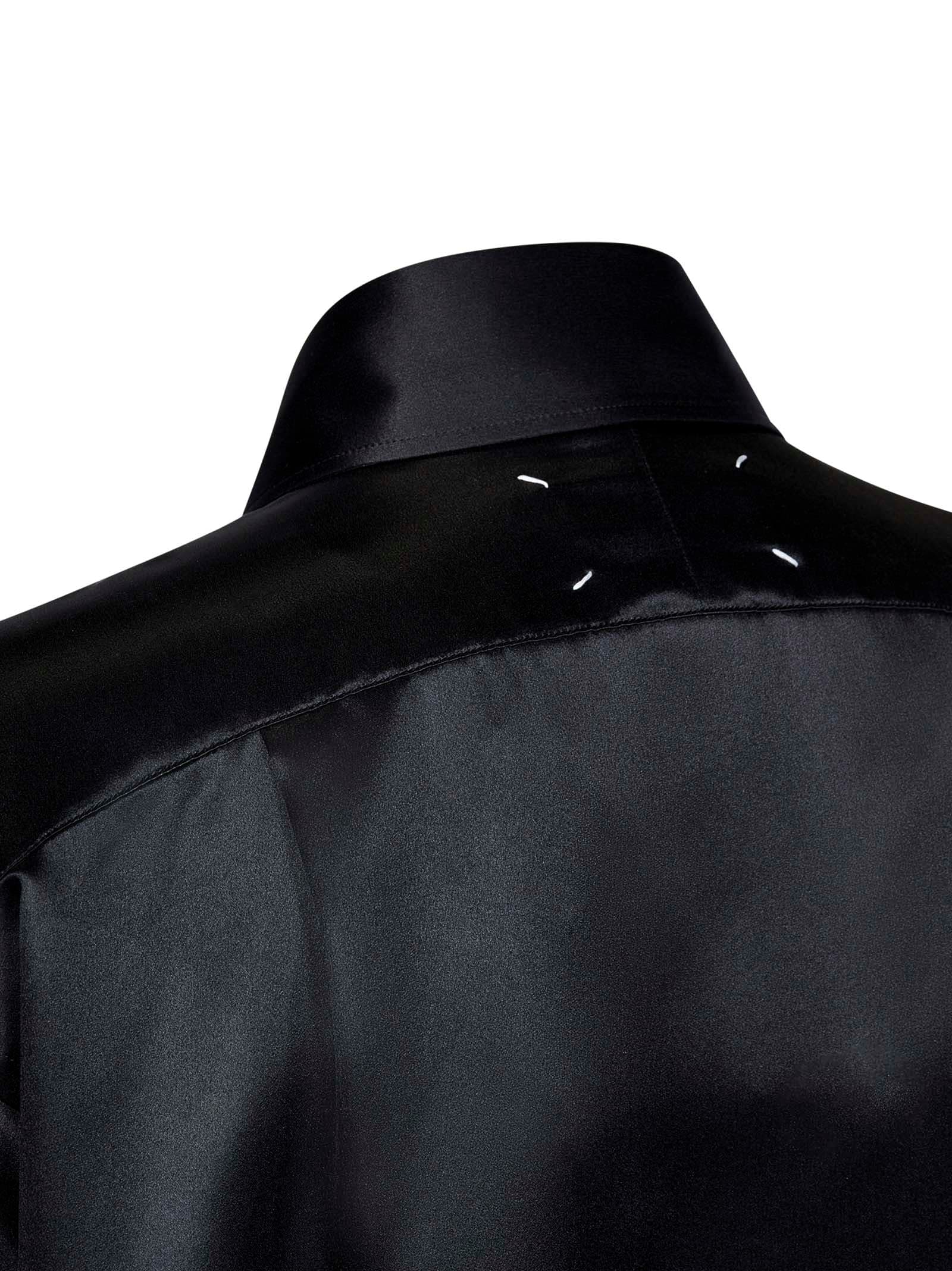 Shop Maison Margiela Shirt In Black