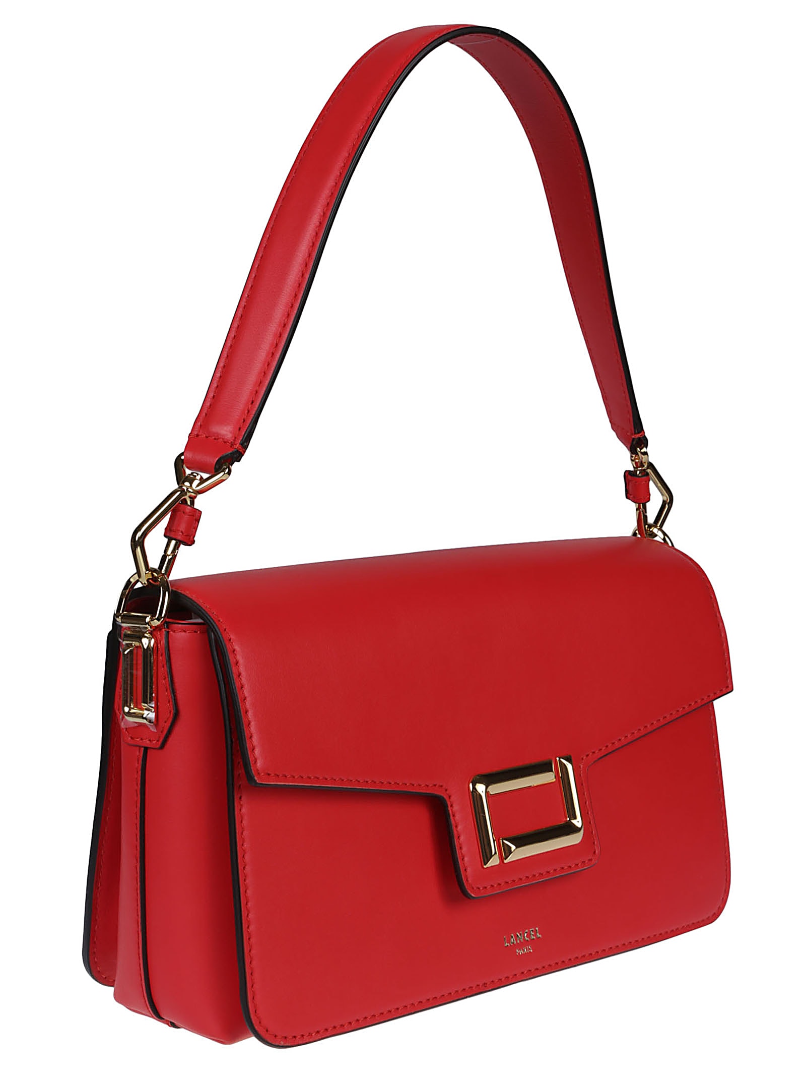 Shop Lancel Angele Bag In Jq Kiss Red