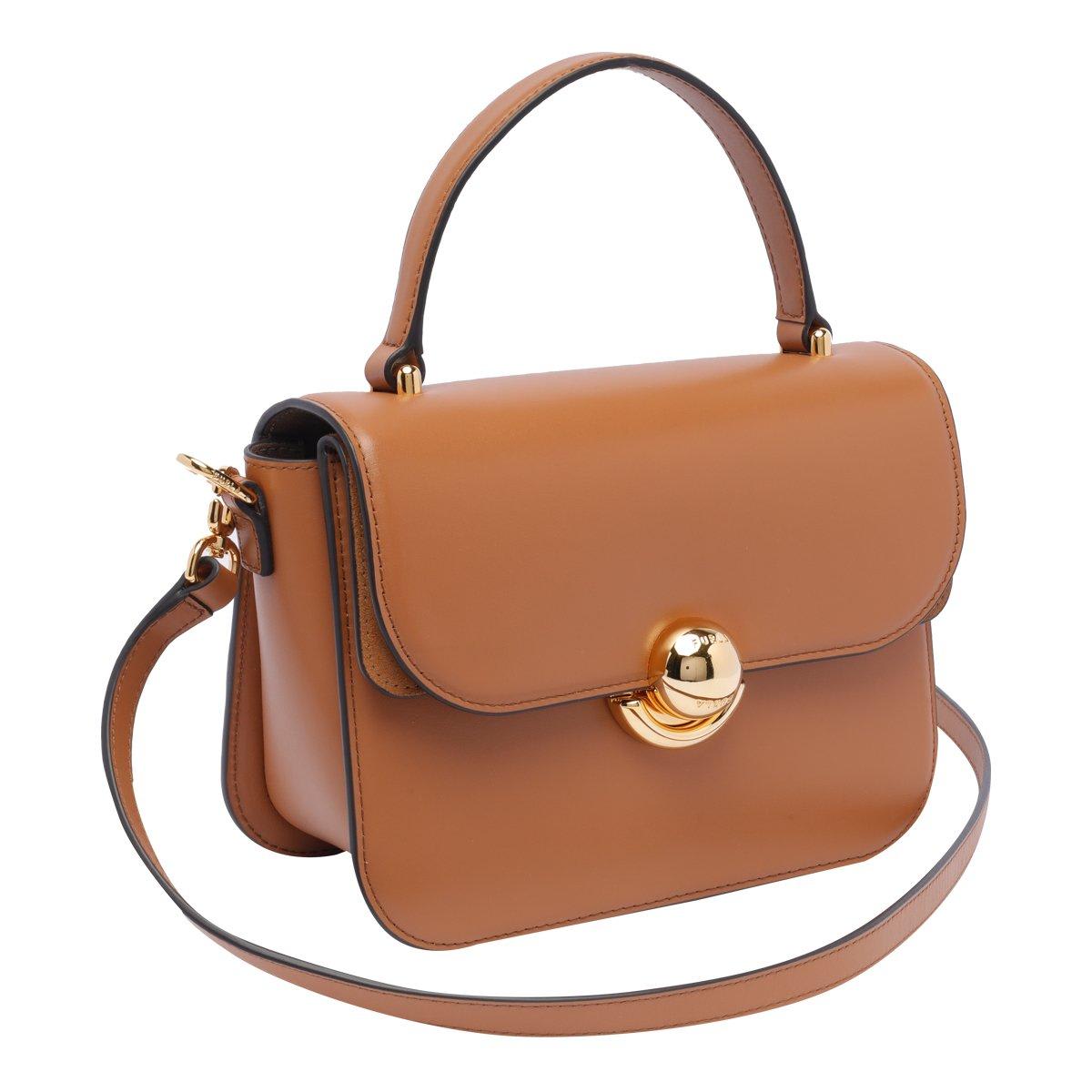 Furla Brandy Mini Sfera Handbag In Brown