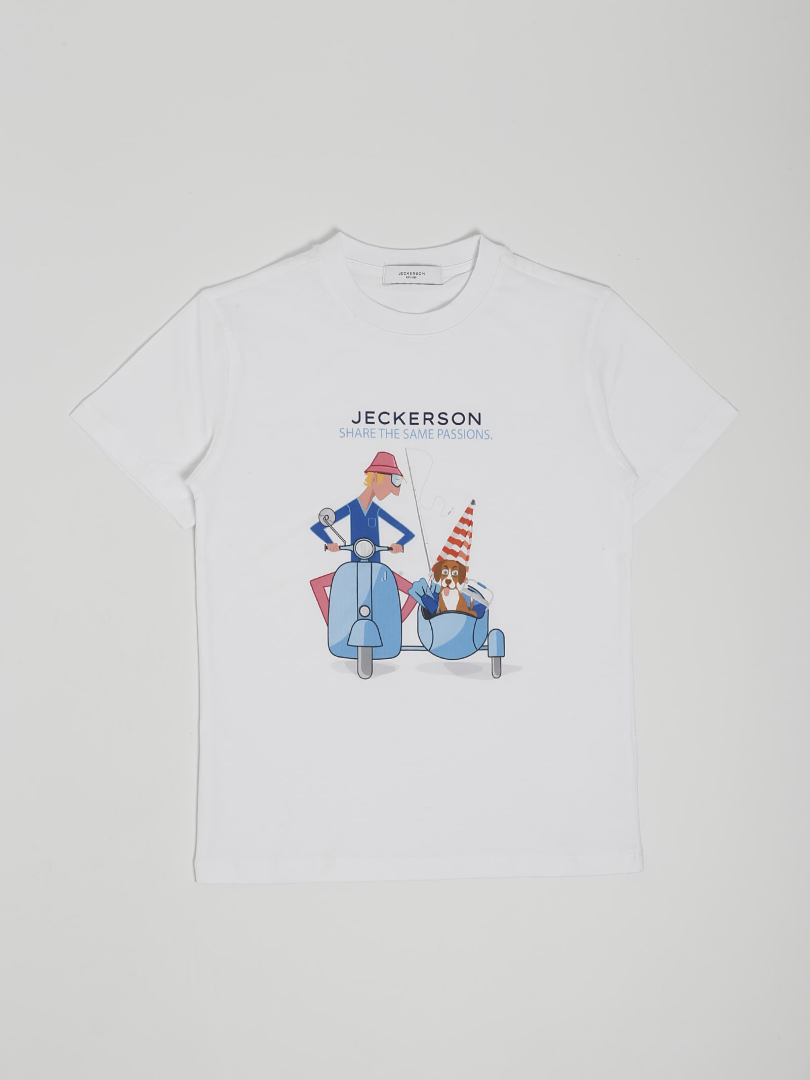 Jeckerson Kids' T-shirt T-shirt In Bianco