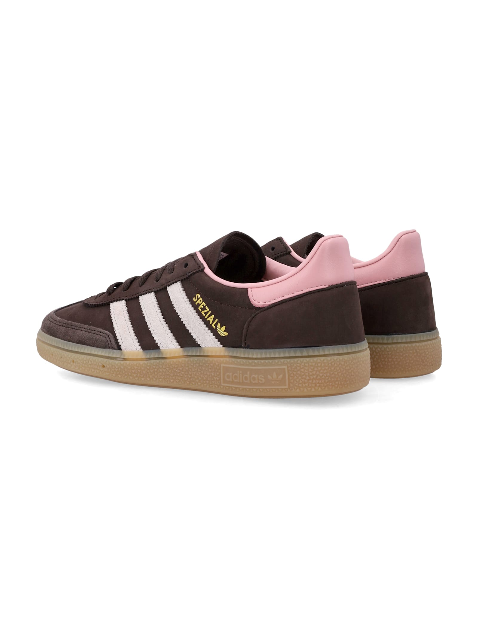Adidas Originals Adidas Handball Spezial Brown And Pink Sneakers In Brown