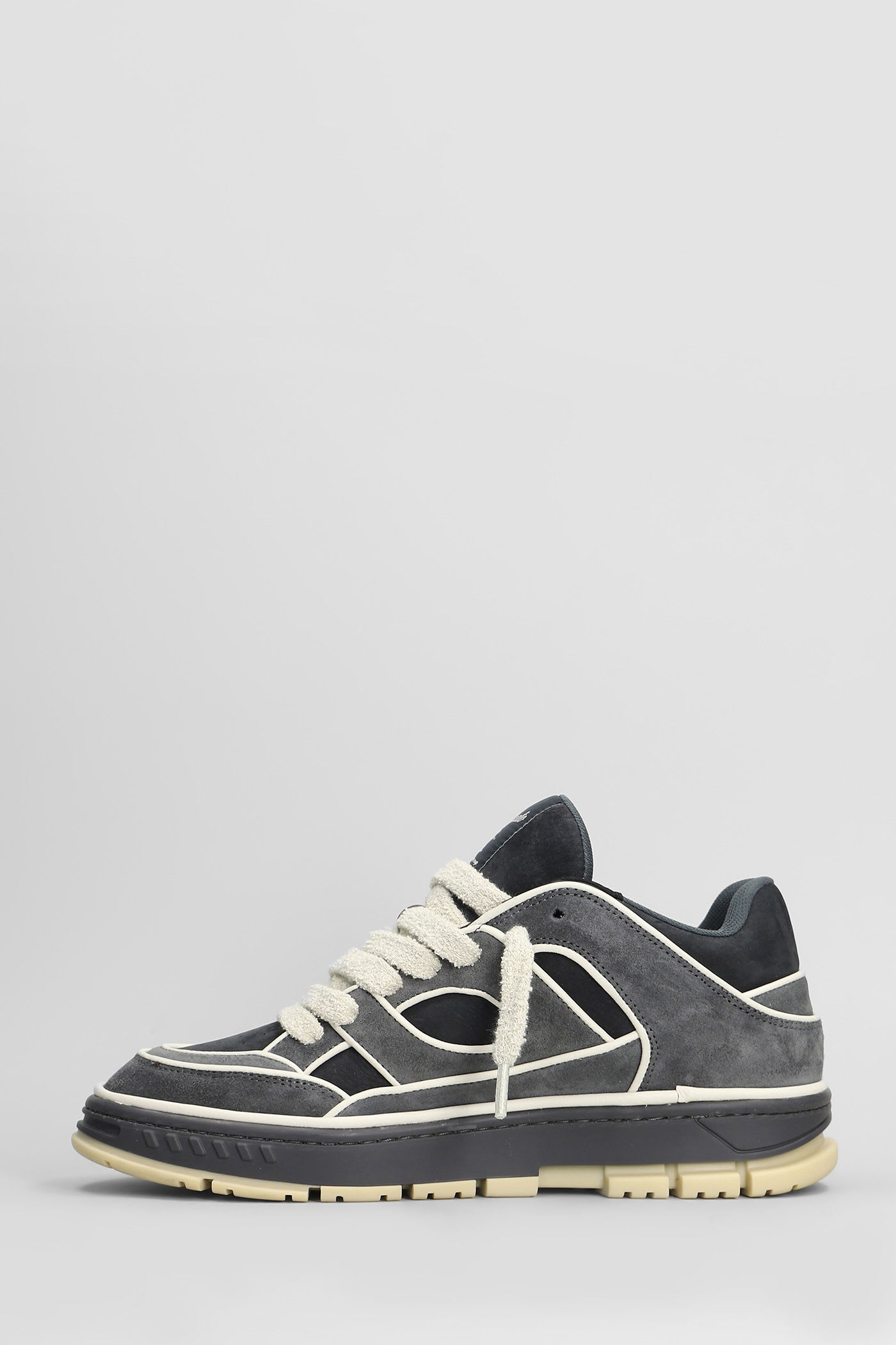 Axel Arigato Area Lo Sneaker Sneakers In Black Suede In Multi