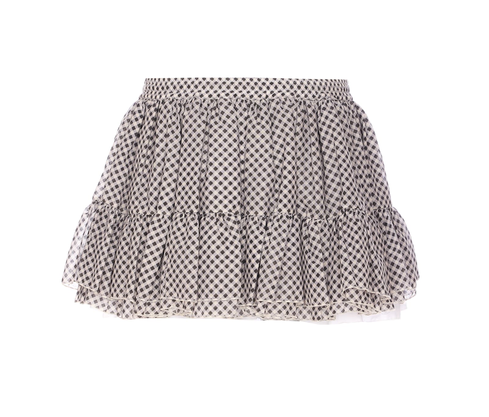 Aniye By Vichy Mini Vickie Check Mini Skirt In Multi