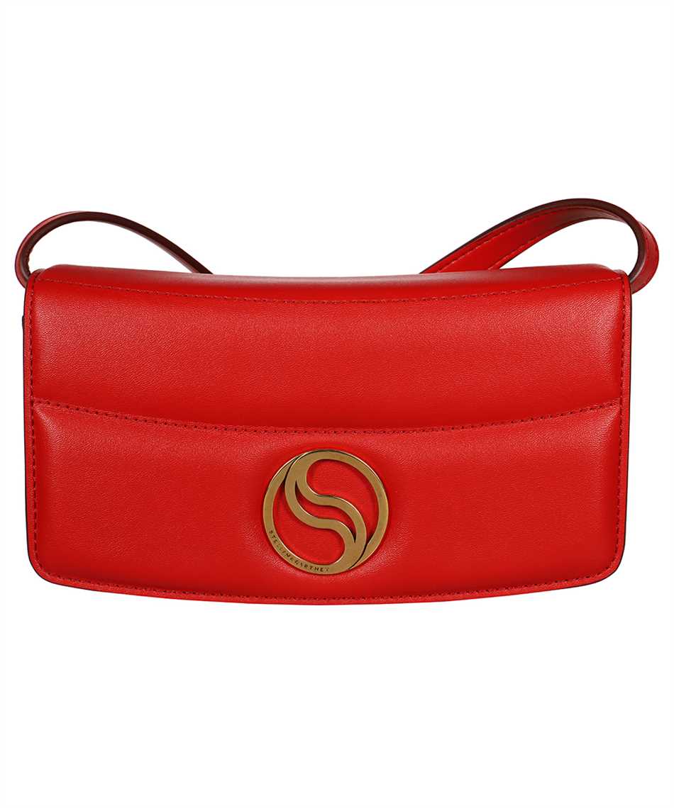 Stella Mccartney S-wave Wallet On Chain In Red