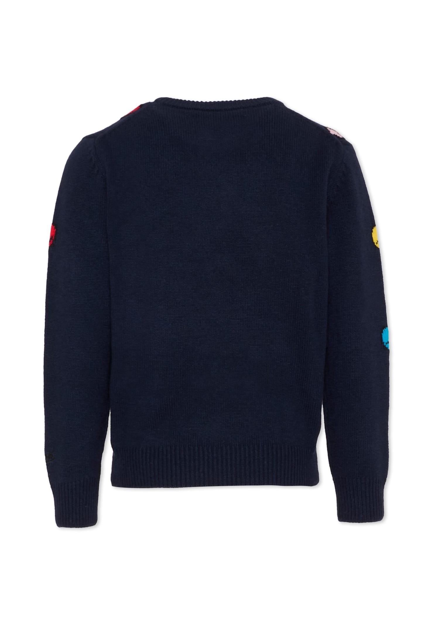 Mc2 Saint Barth Blue Sweater For Kids With Snoopy In Blue