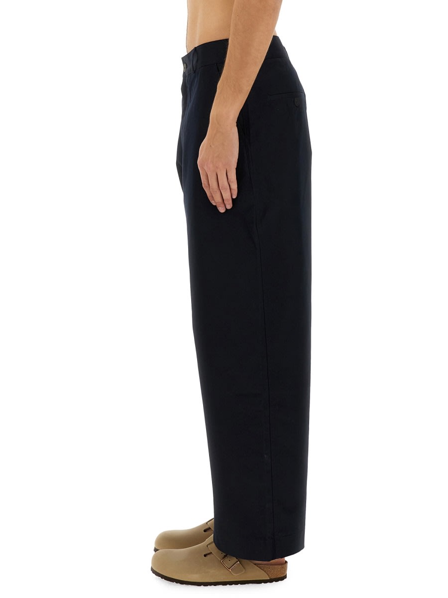 Studio Nicholson Tailored Trousers Featuring Pockets In Blue