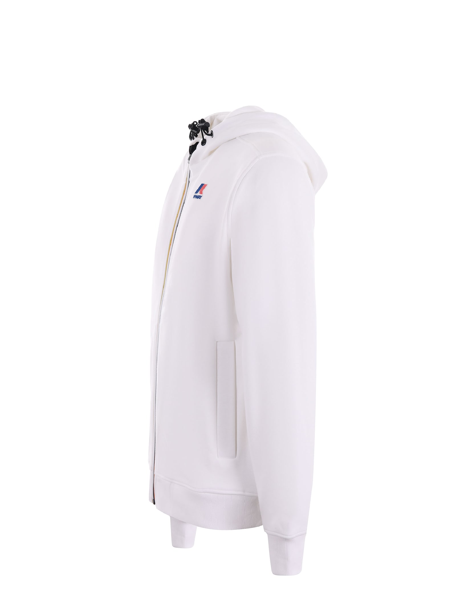 Shop K-way Sweatshirt In White