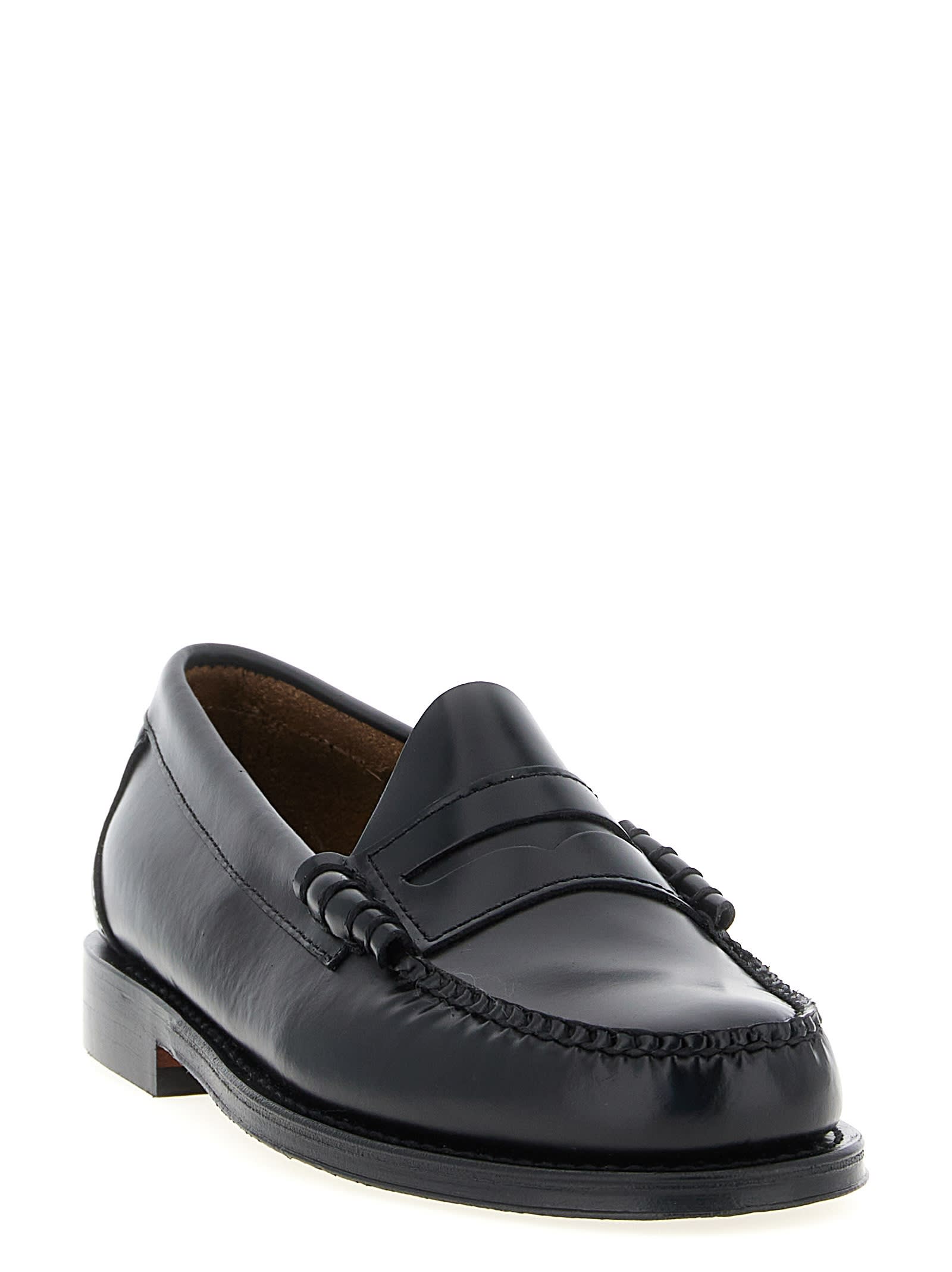 G.h.bass & Co. Weejuns Larson Loafers In Black