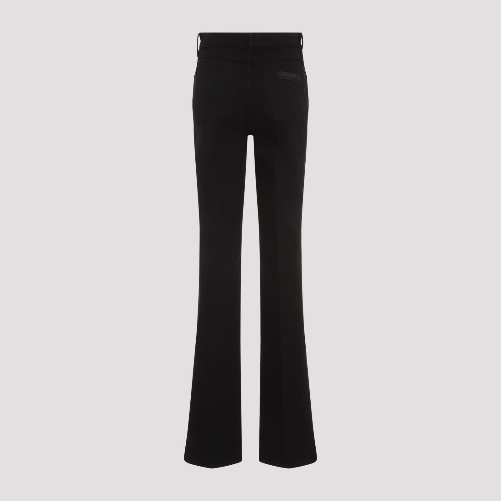 Shop Tom Ford Flare Jeans In Black