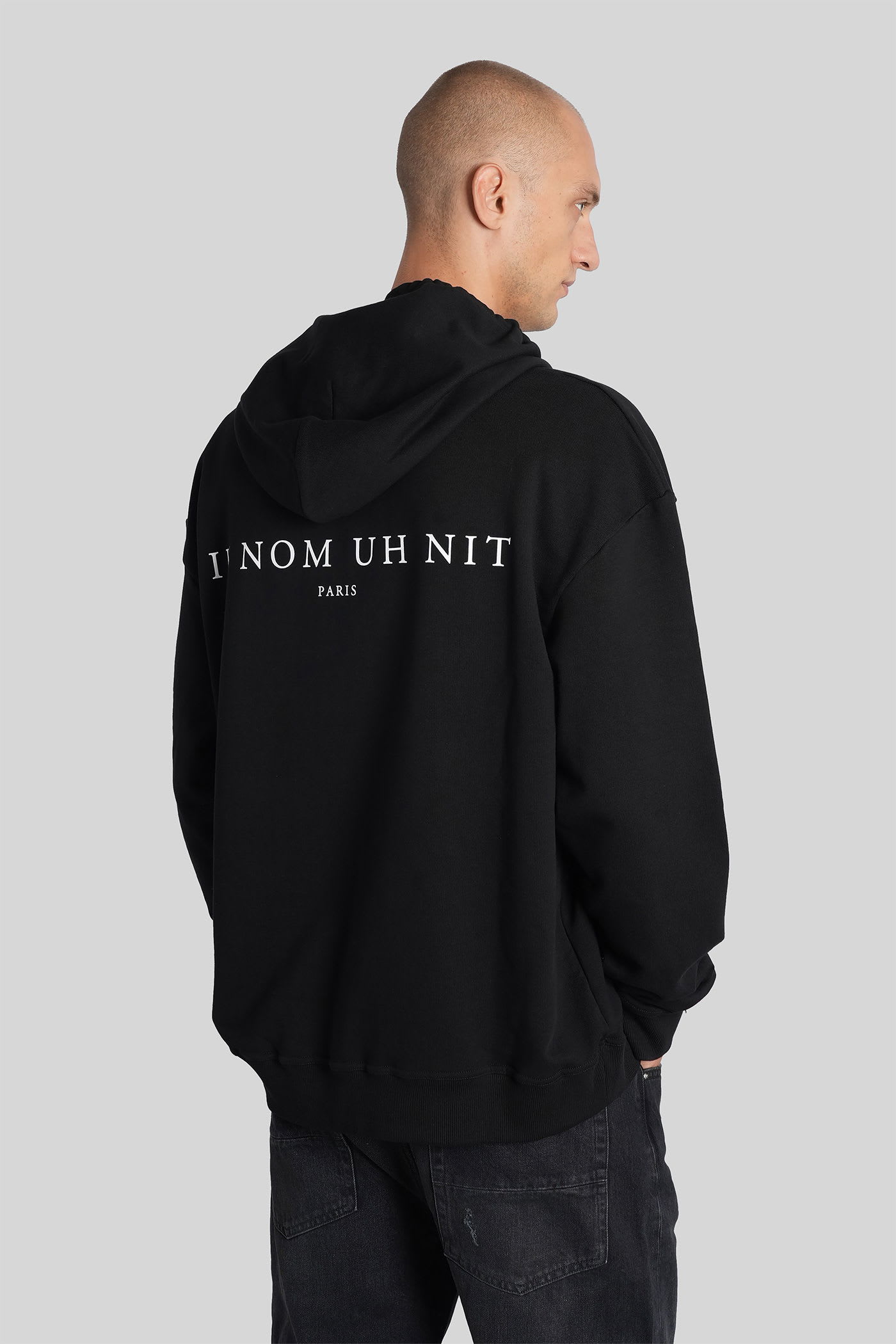 Ih Nom Uh Nit Sweatshirt In Black Cotton In Black