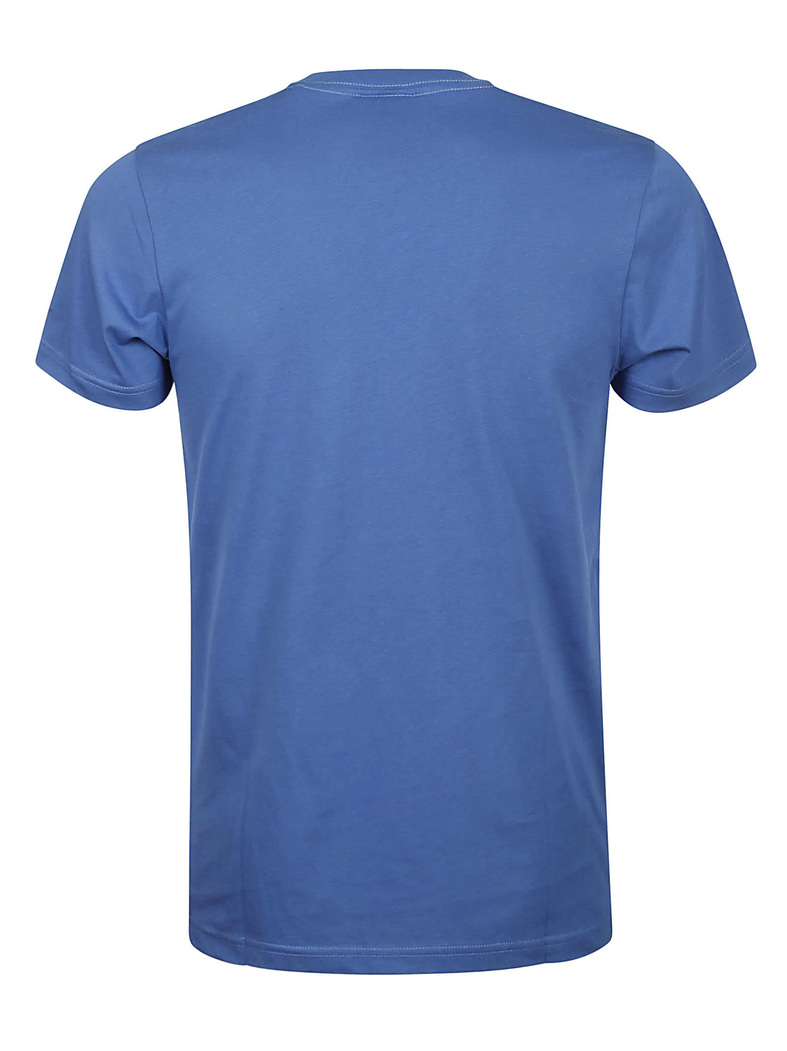Shop Paul Smith Slim Fit T-shirt B&w Zebra In H Petrol Blue