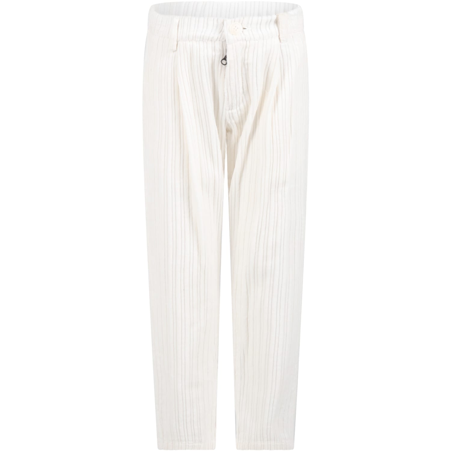 Fay Ivory Trouser For Boy