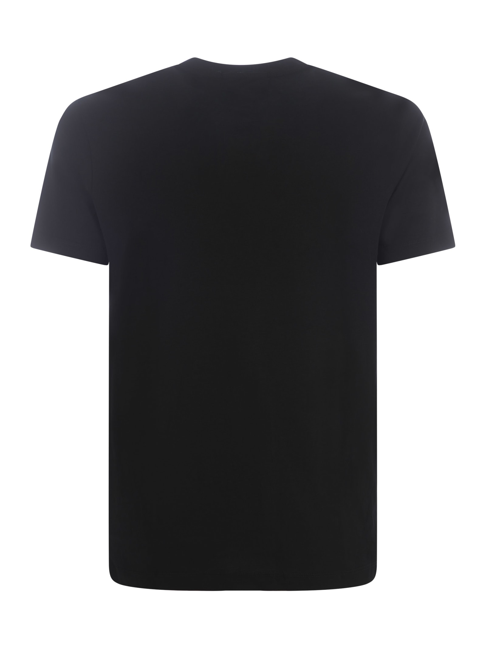 Emporio Armani Eagle-logo T-shirt In Blue