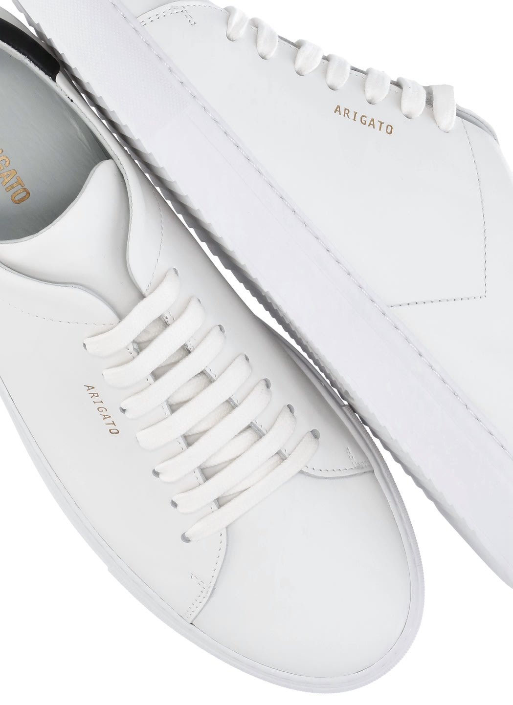 Shop Axel Arigato Clean 90 Contrast Sneakers In White