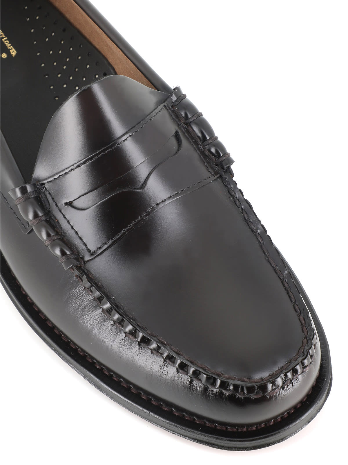 Shop G.h.bass &amp; Co. Loafer Larson In Chocolate