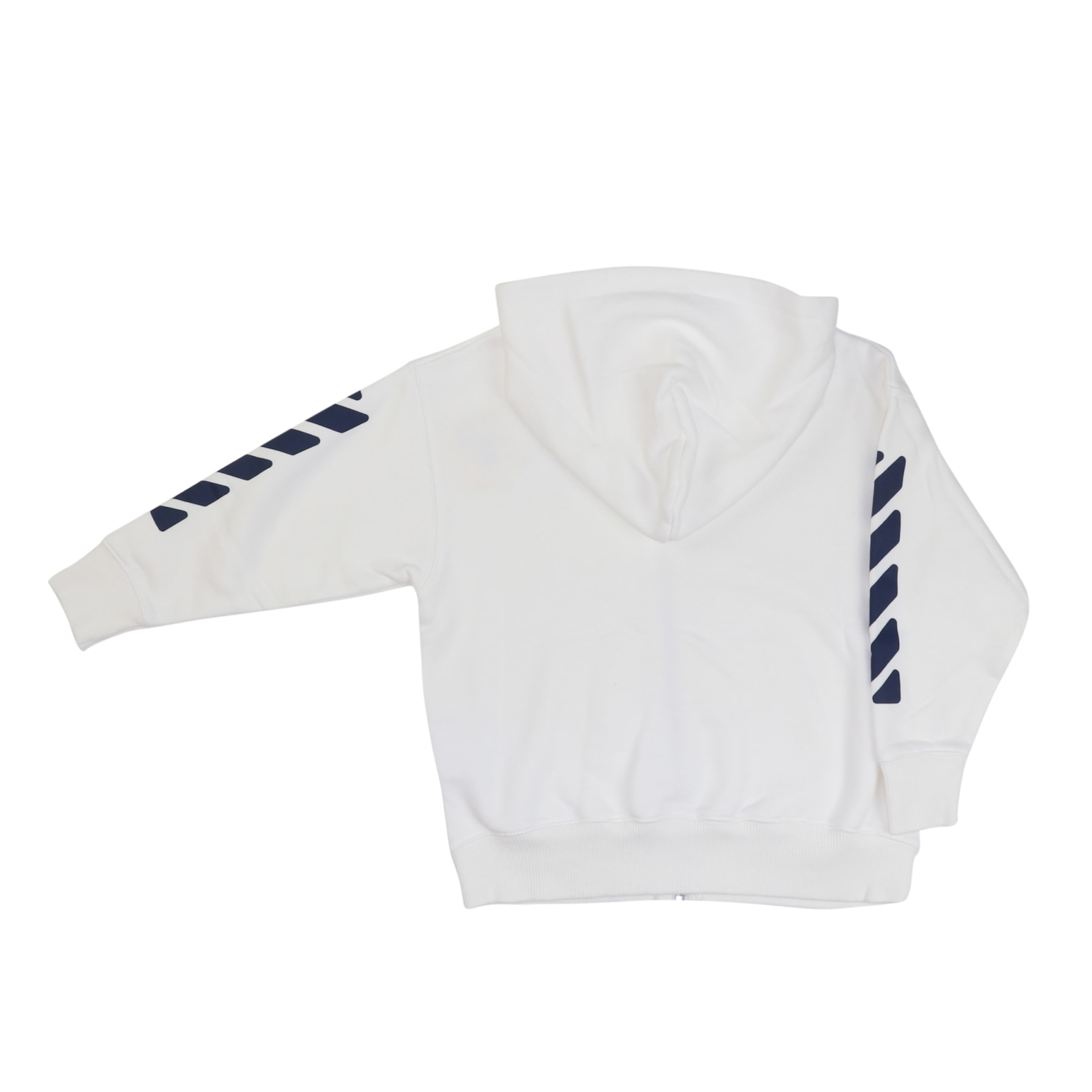 Off-white Cotton Sweatshirt In White / Blue
