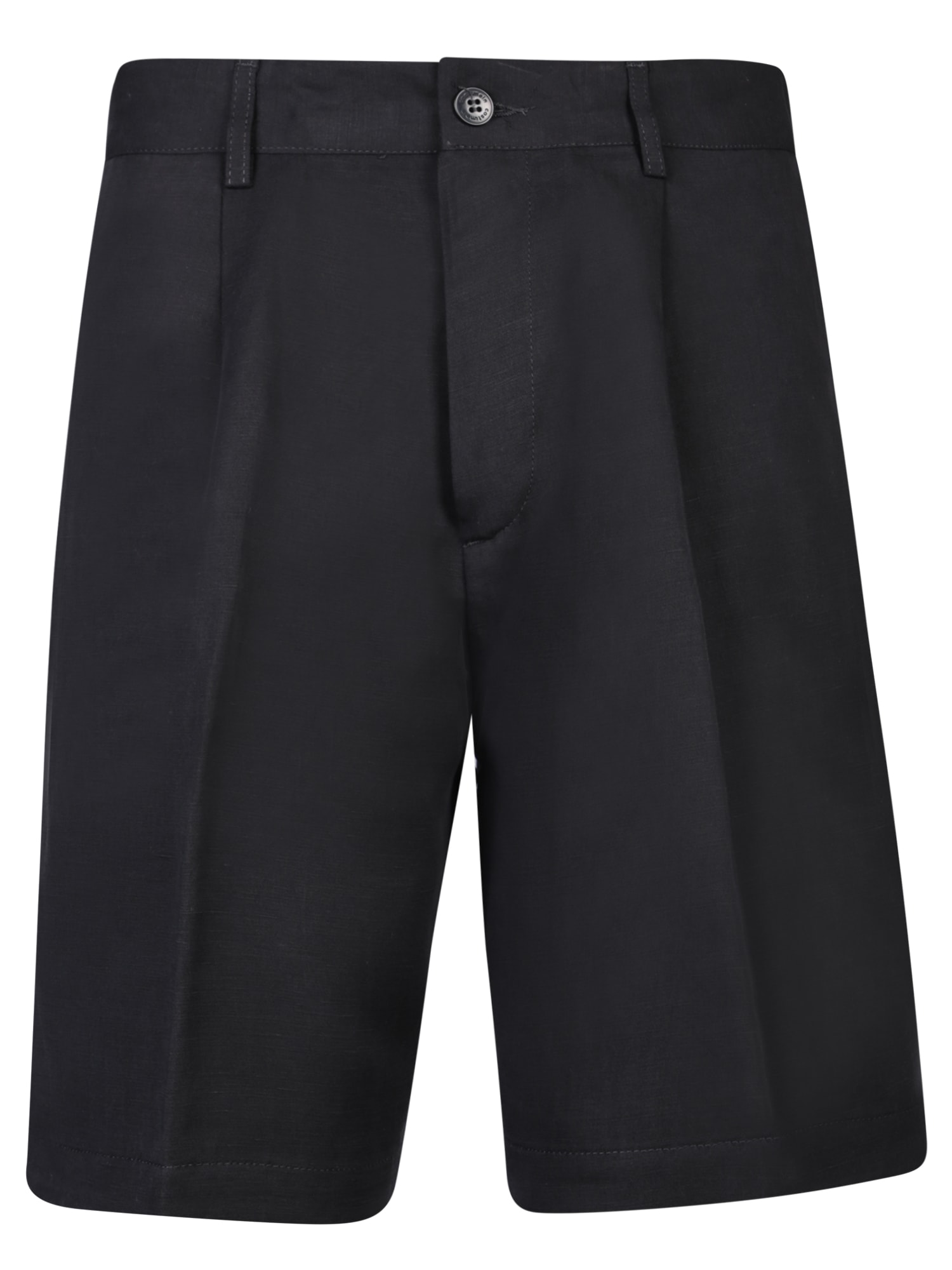 Visentin Black Bermuda Shorts
