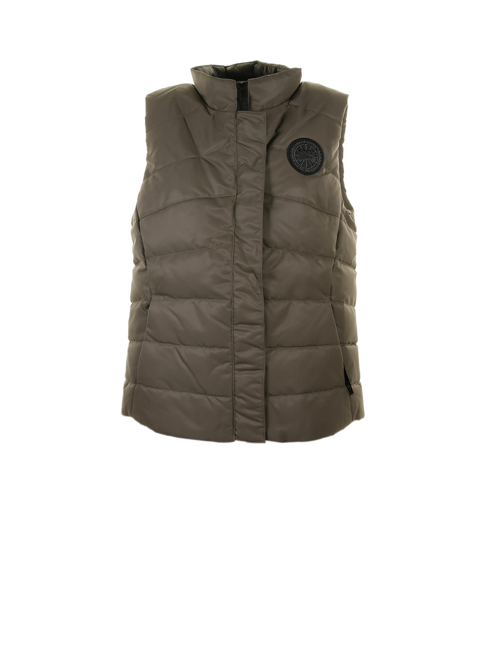 Womens Quilted Sleeveless Jacket