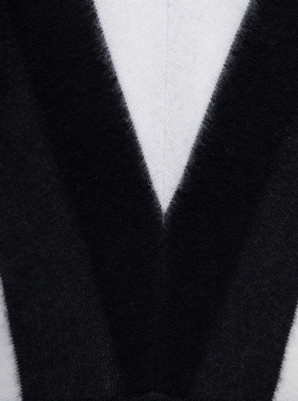 Shop Saint Laurent Sweater In White/black