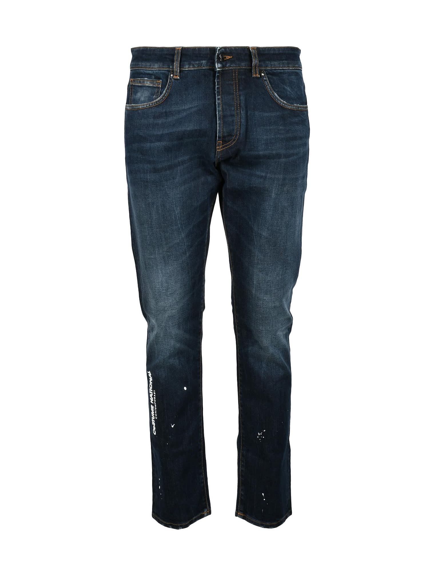 CoSTUME NATIONAL CONTEMPORARY Mens Blue Jeans