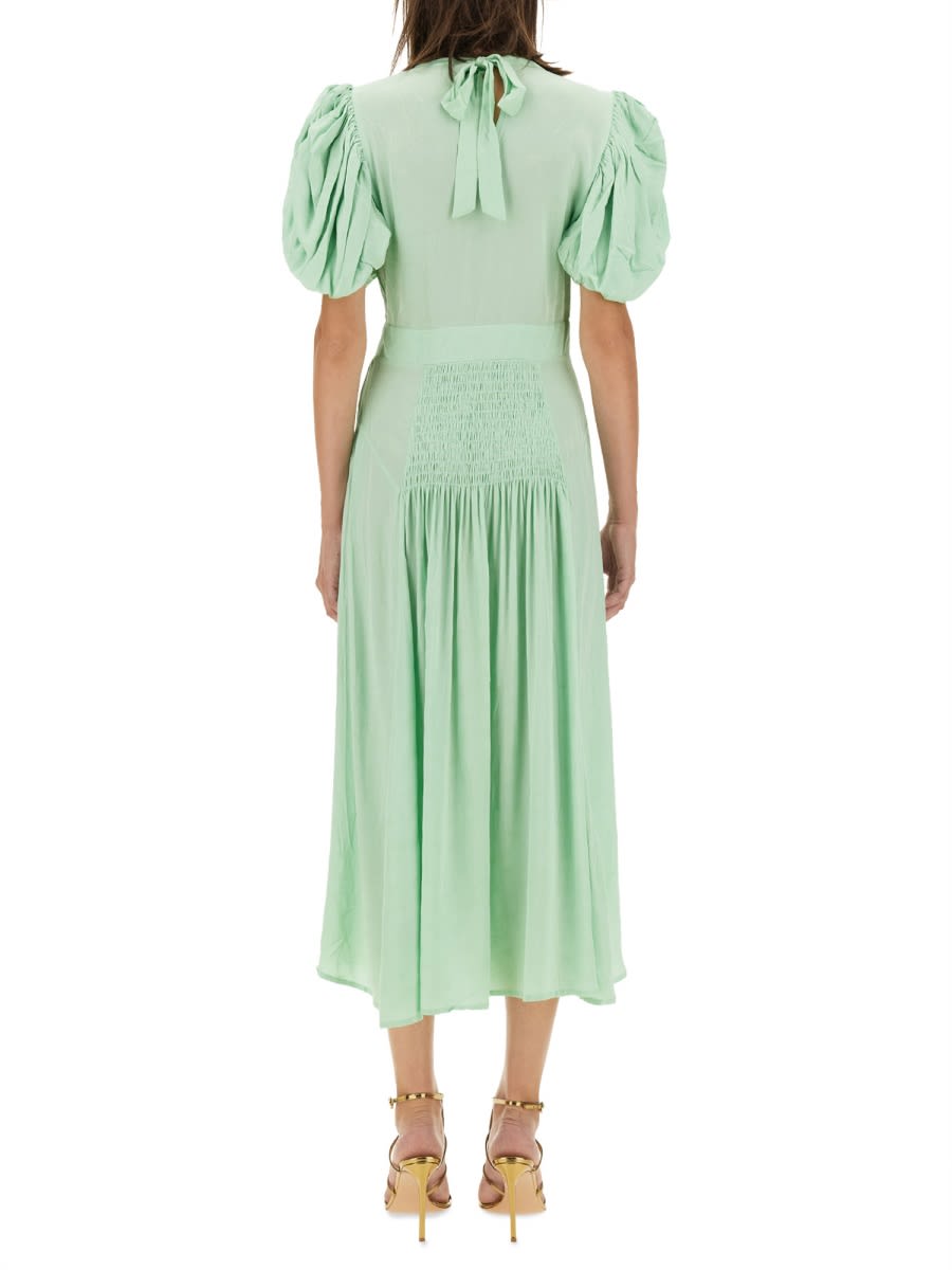 Shop Rotate Birger Christensen Midi Dress In Green