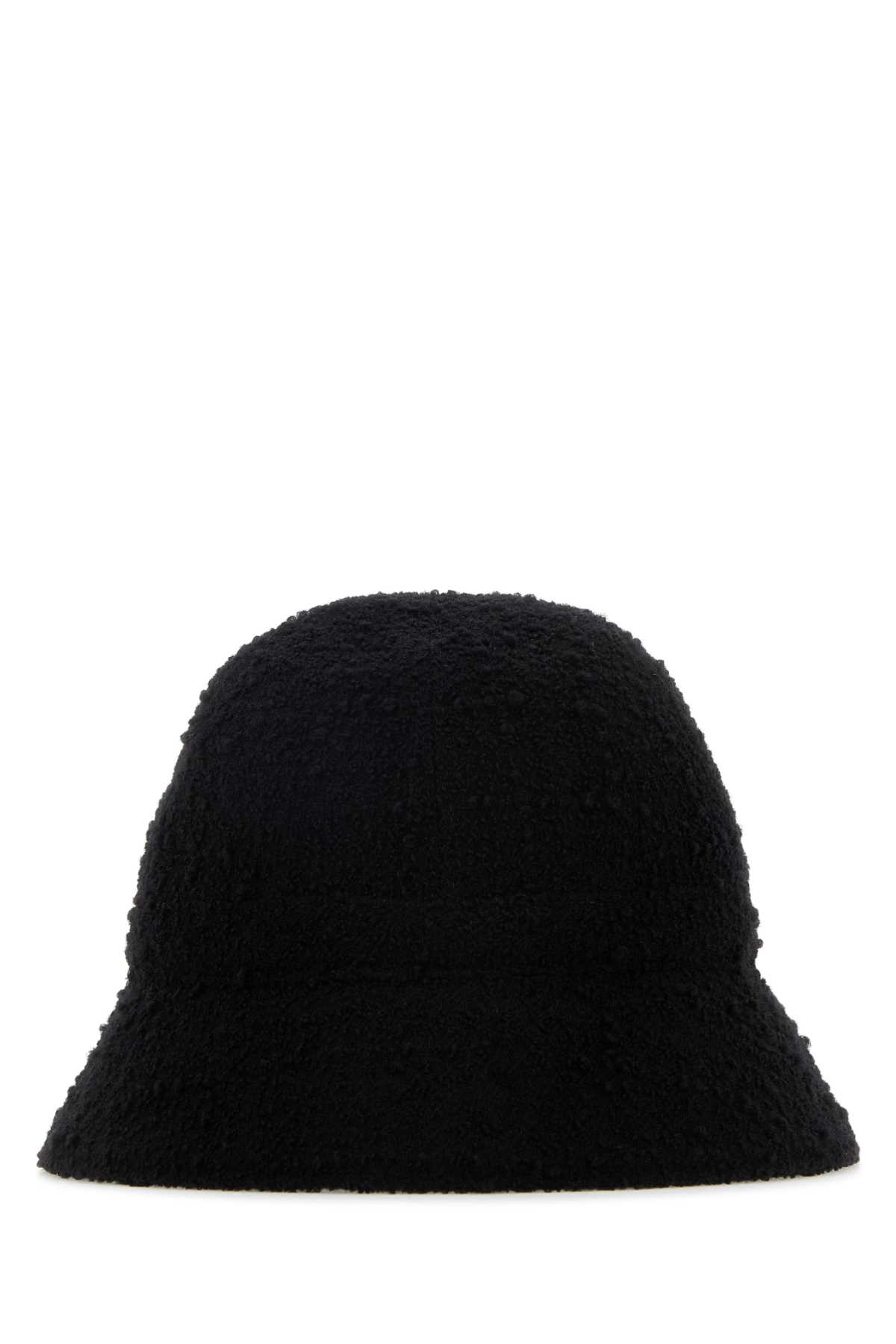Black Boucle Adelia Bucket Hat