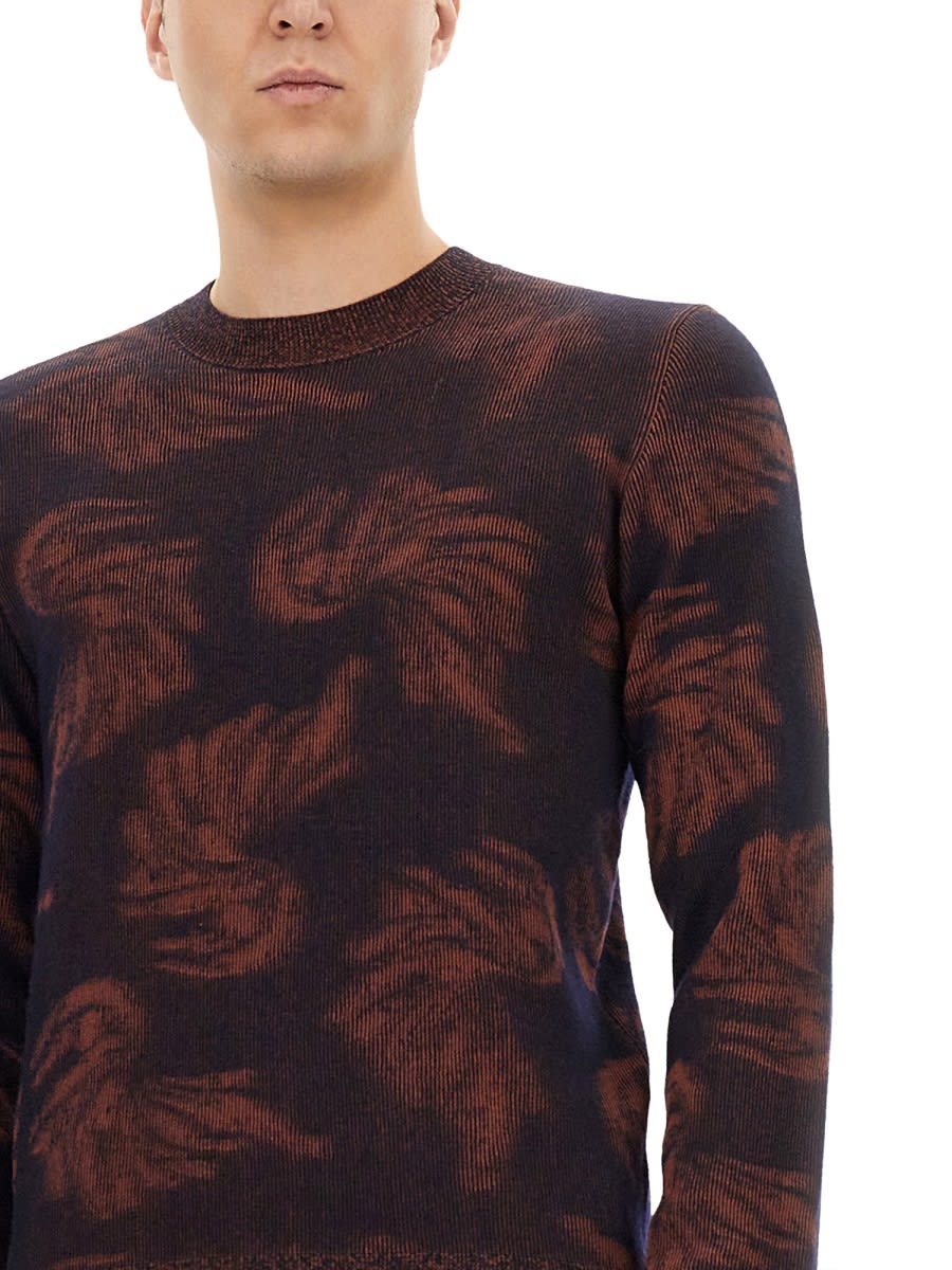Dries Van Noten Jacquard-knit Sweater In Multicolour
