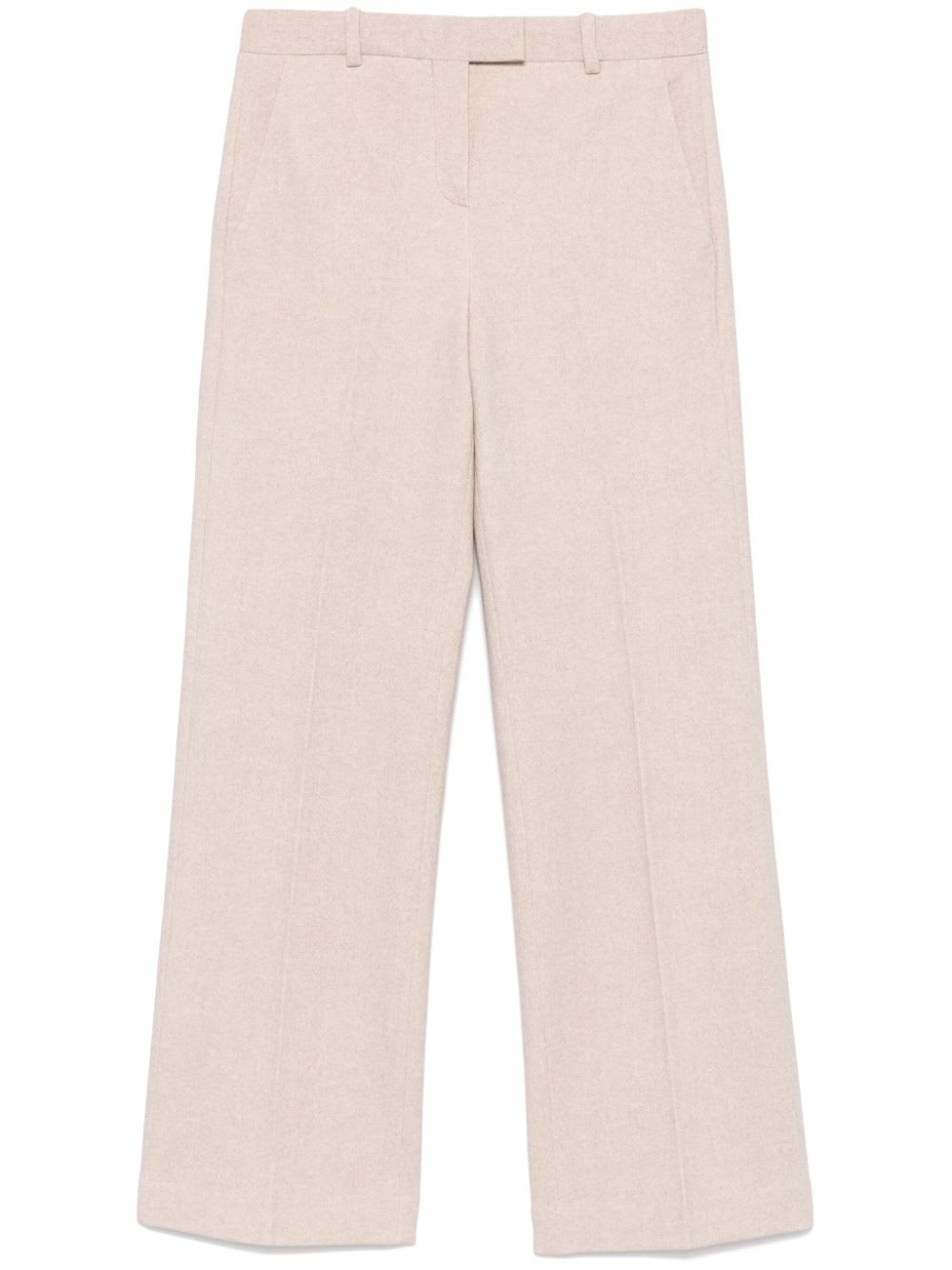 Circolo 1901 Cotton Trousers In White