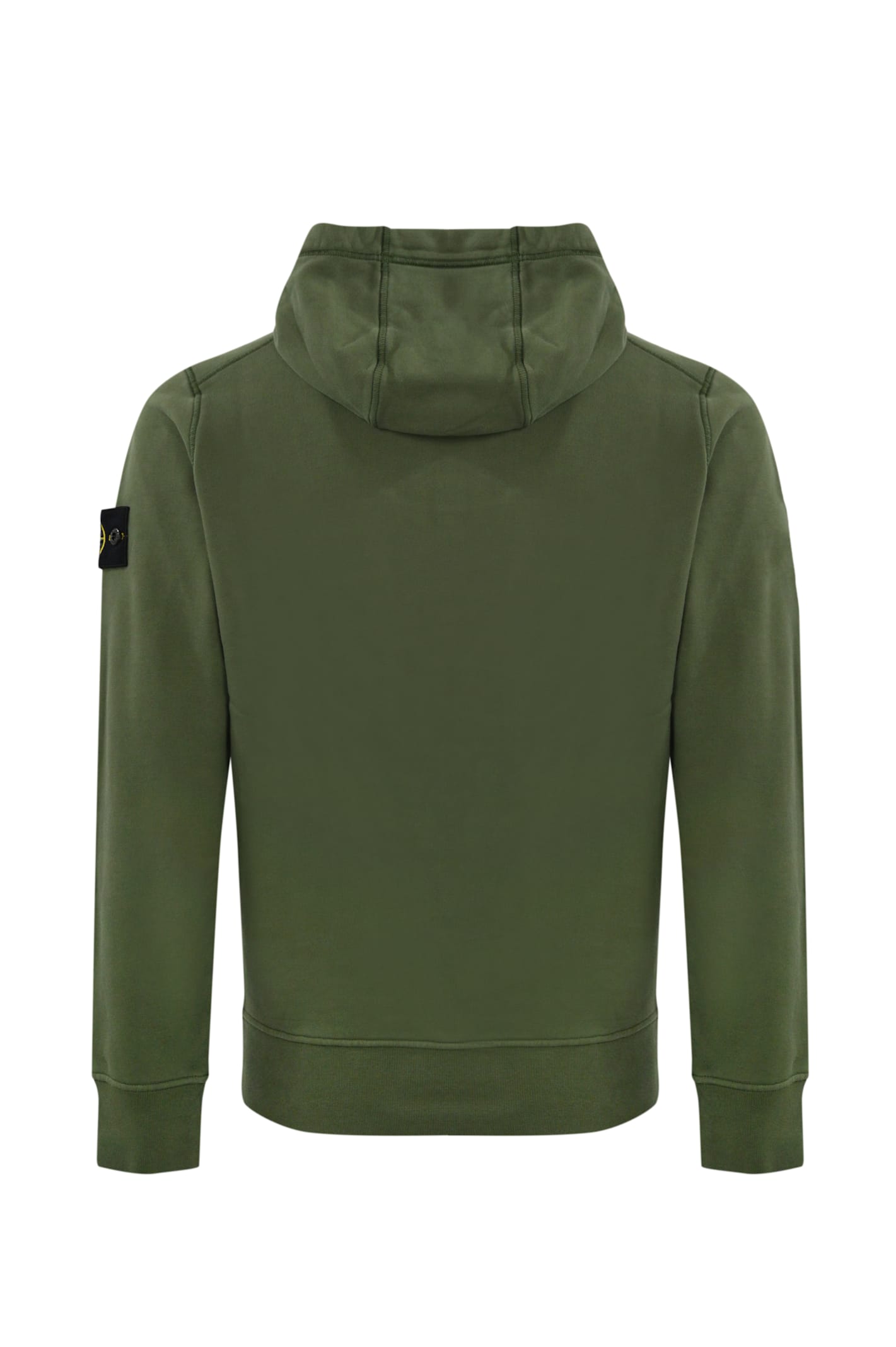 Shop Stone Island Hoodie 64151 In Musk