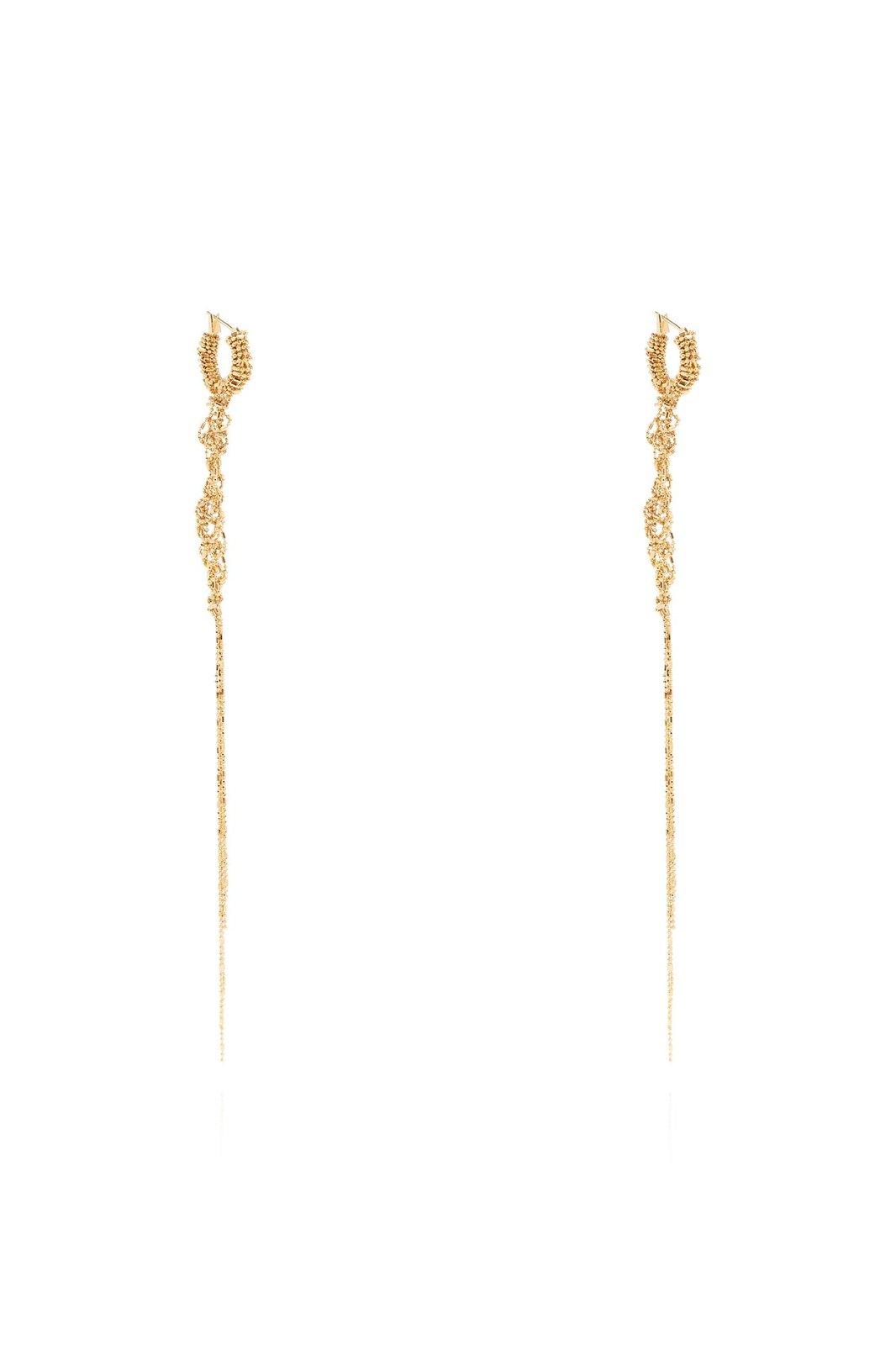 LEMAIRE CHAIN-LINKED EMBELLISHED EARRINGS