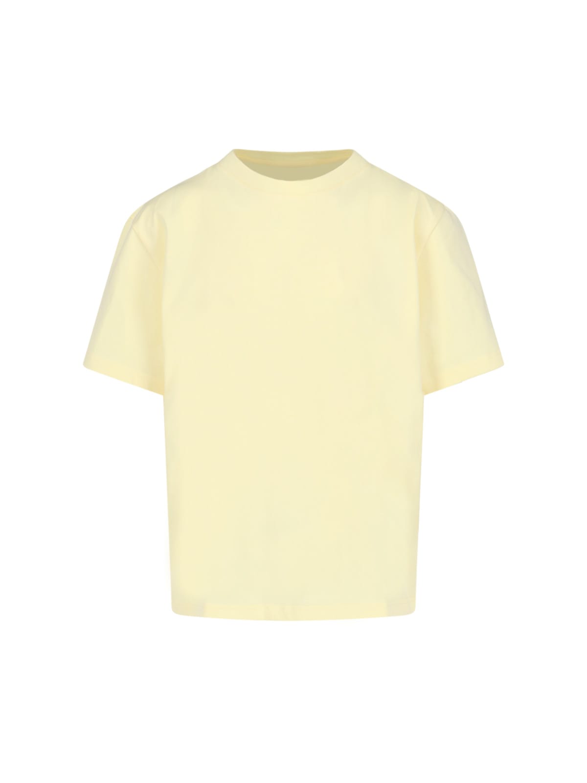 Shop Studio Nicholson Oversize T-shirt In Yellow