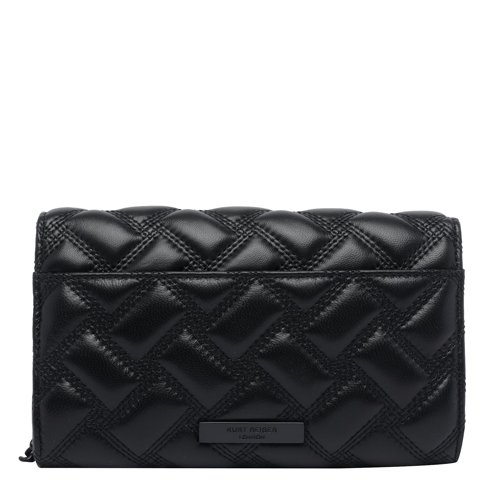 Kurt Geiger Kensington Chain Wallet In Brown
