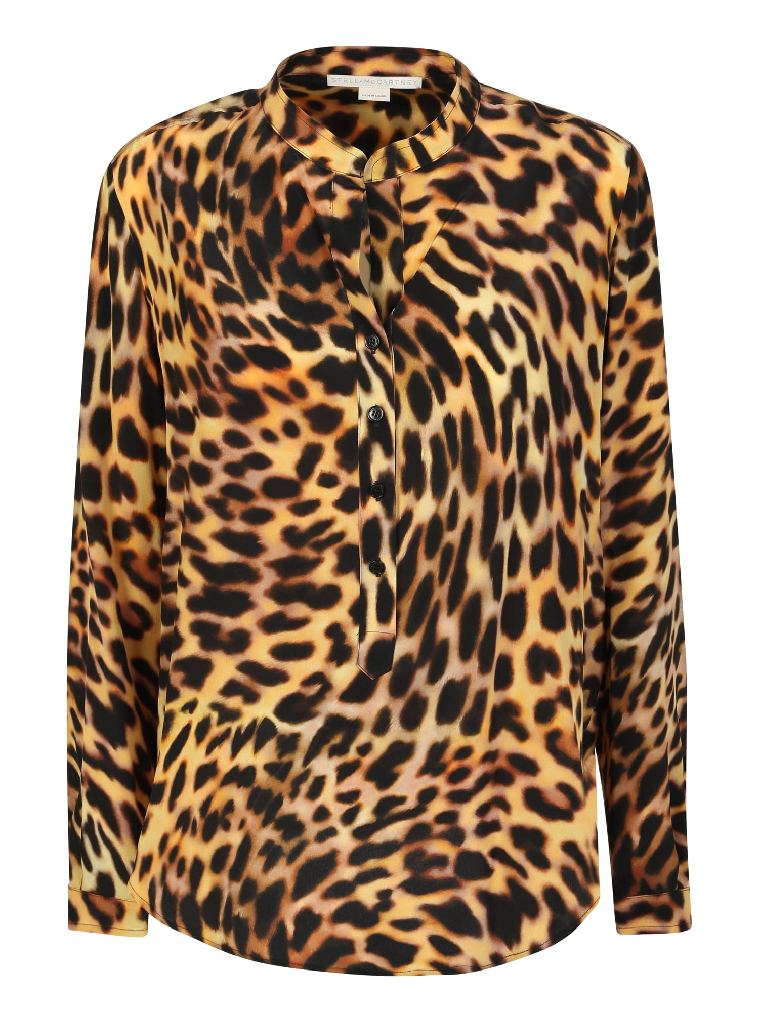 Stella Mccartney Animalier Print Shirt For A Touch Of Class With Simple Lines