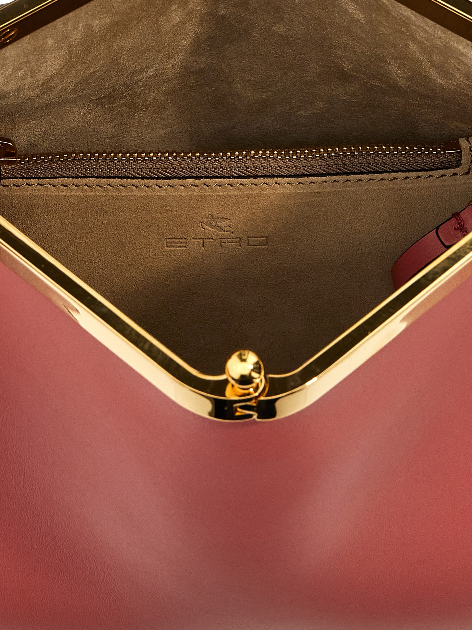 Shop Etro Vela Medium Shoulder Bag In Red
