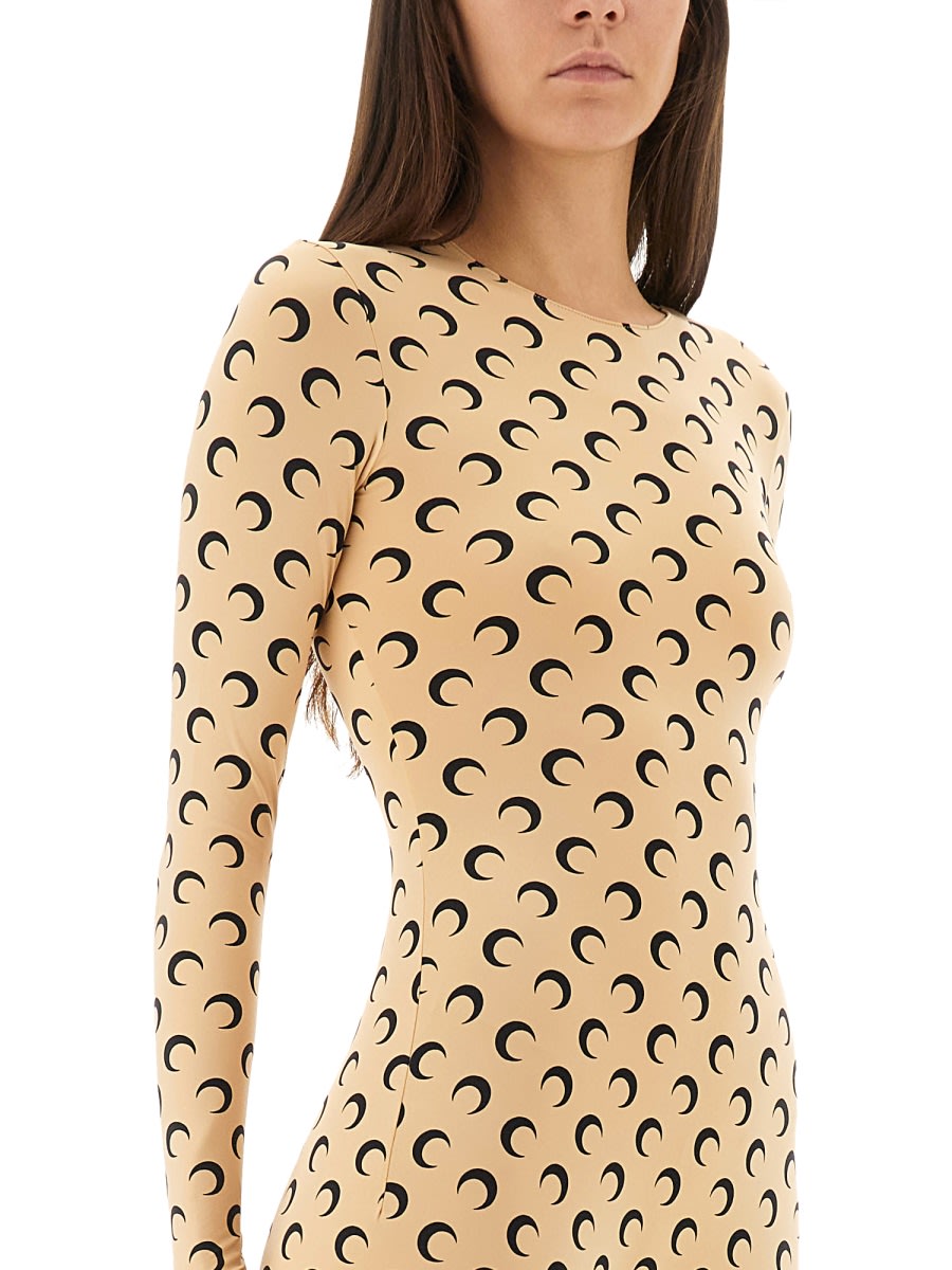 Marine Serre Moon Suit In Neutral