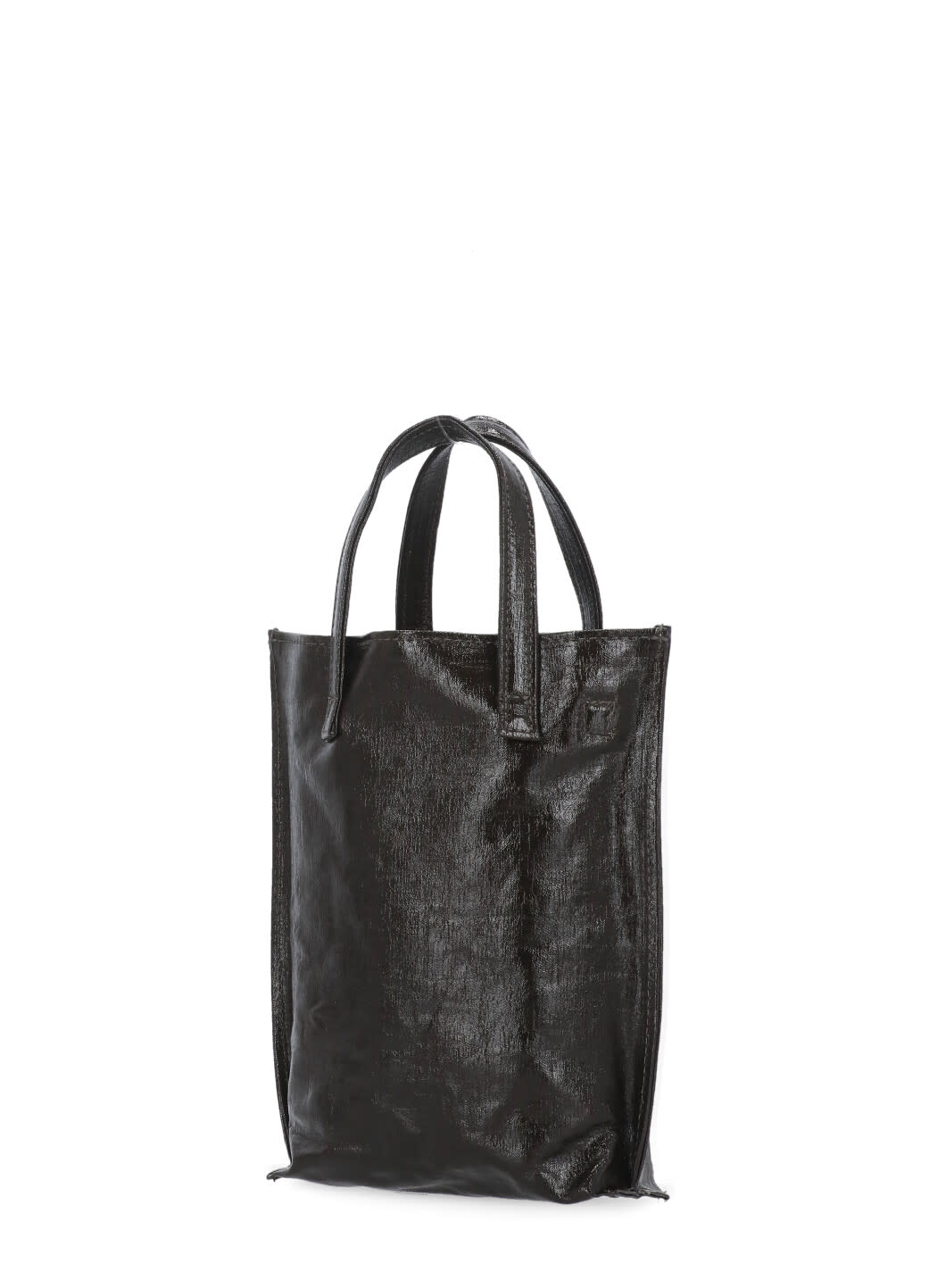 Uma Wang Small Case Canvas Bag In Brown