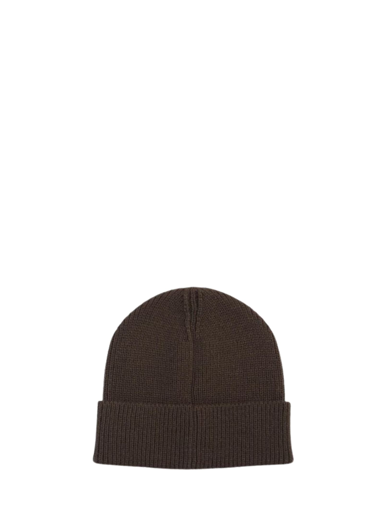 Barbour Sweeper Legacy Hat And Scarf Gift Set In Brown