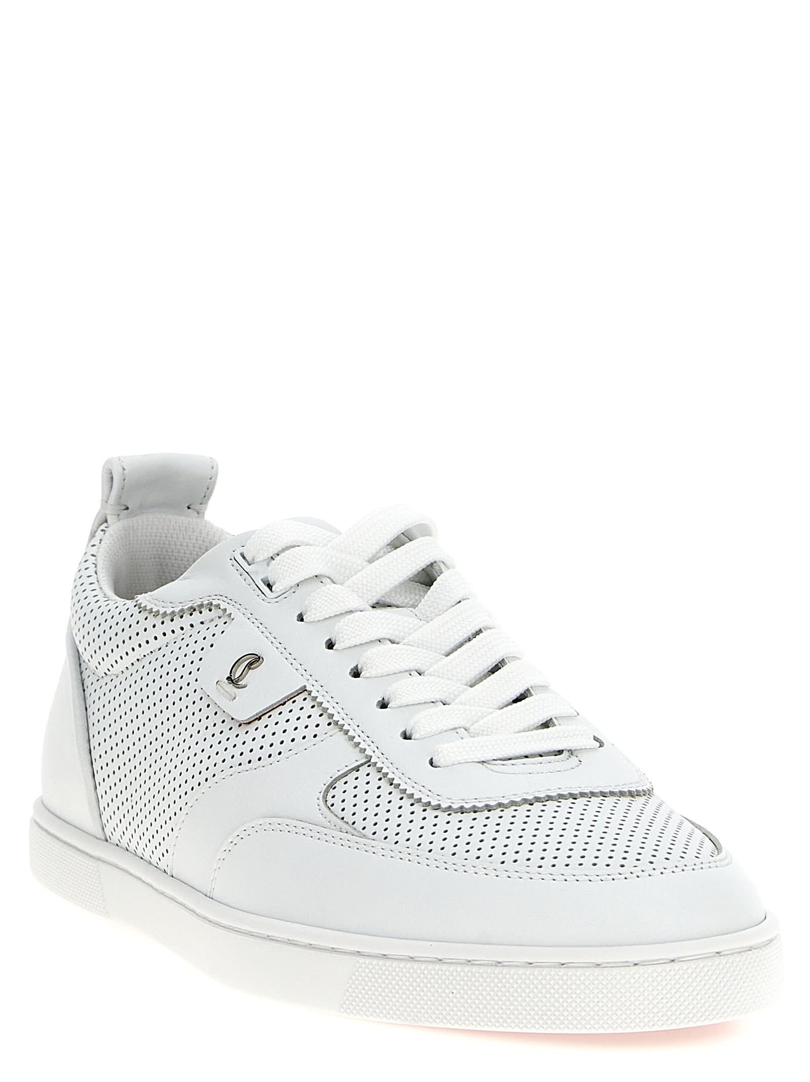 Christian Louboutin Tutti Rui Sneakers In White