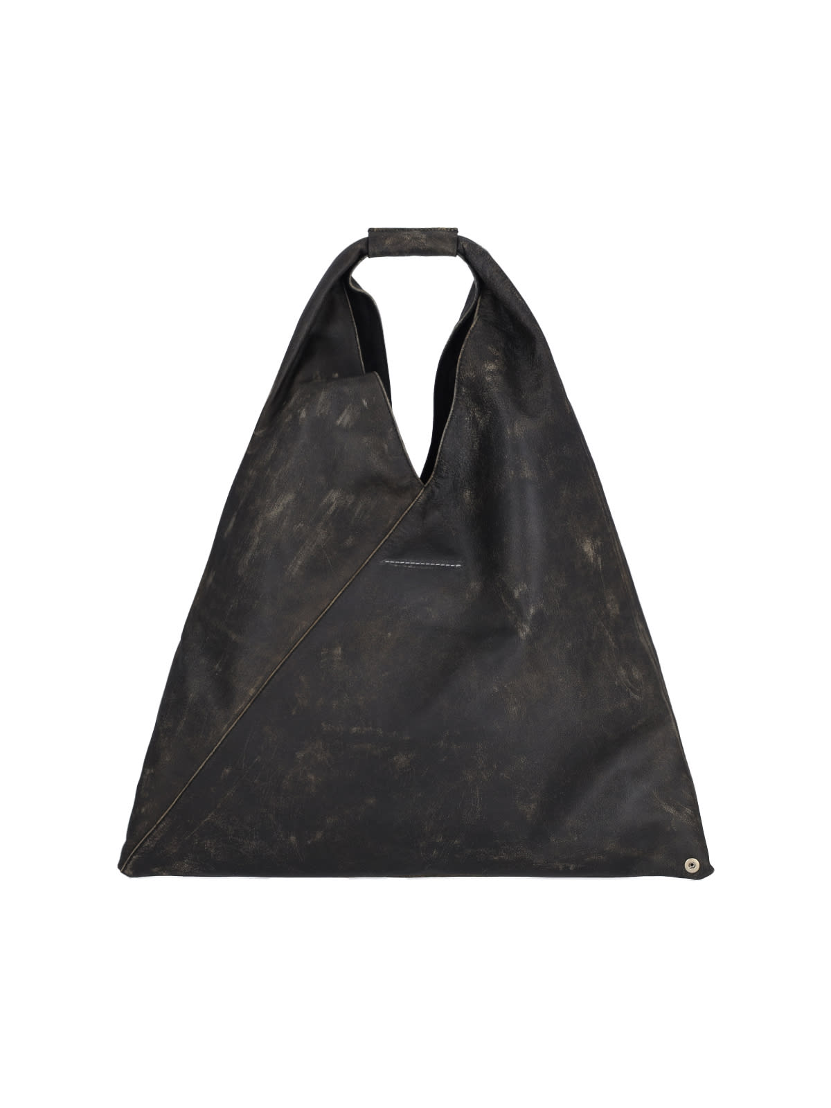 Shop Mm6 Maison Margiela Japanese Medium Tote Bag In Black