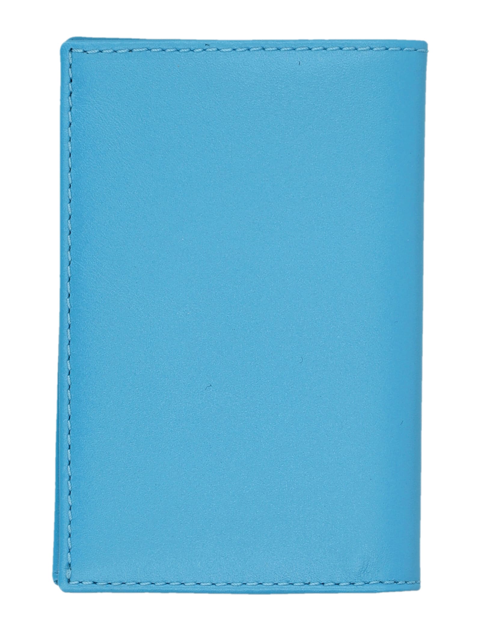 Shop Comme Des Garçons Card Holder In Blue