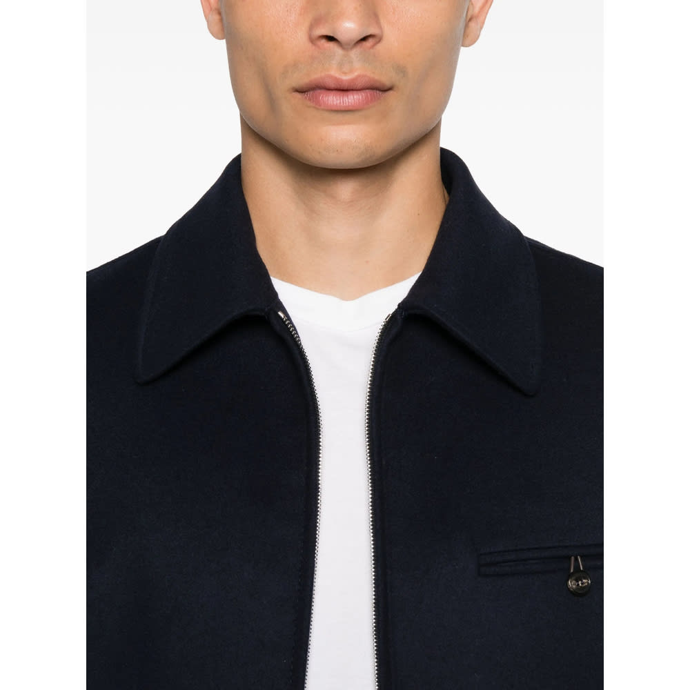 Incotex Outerwear In Blue