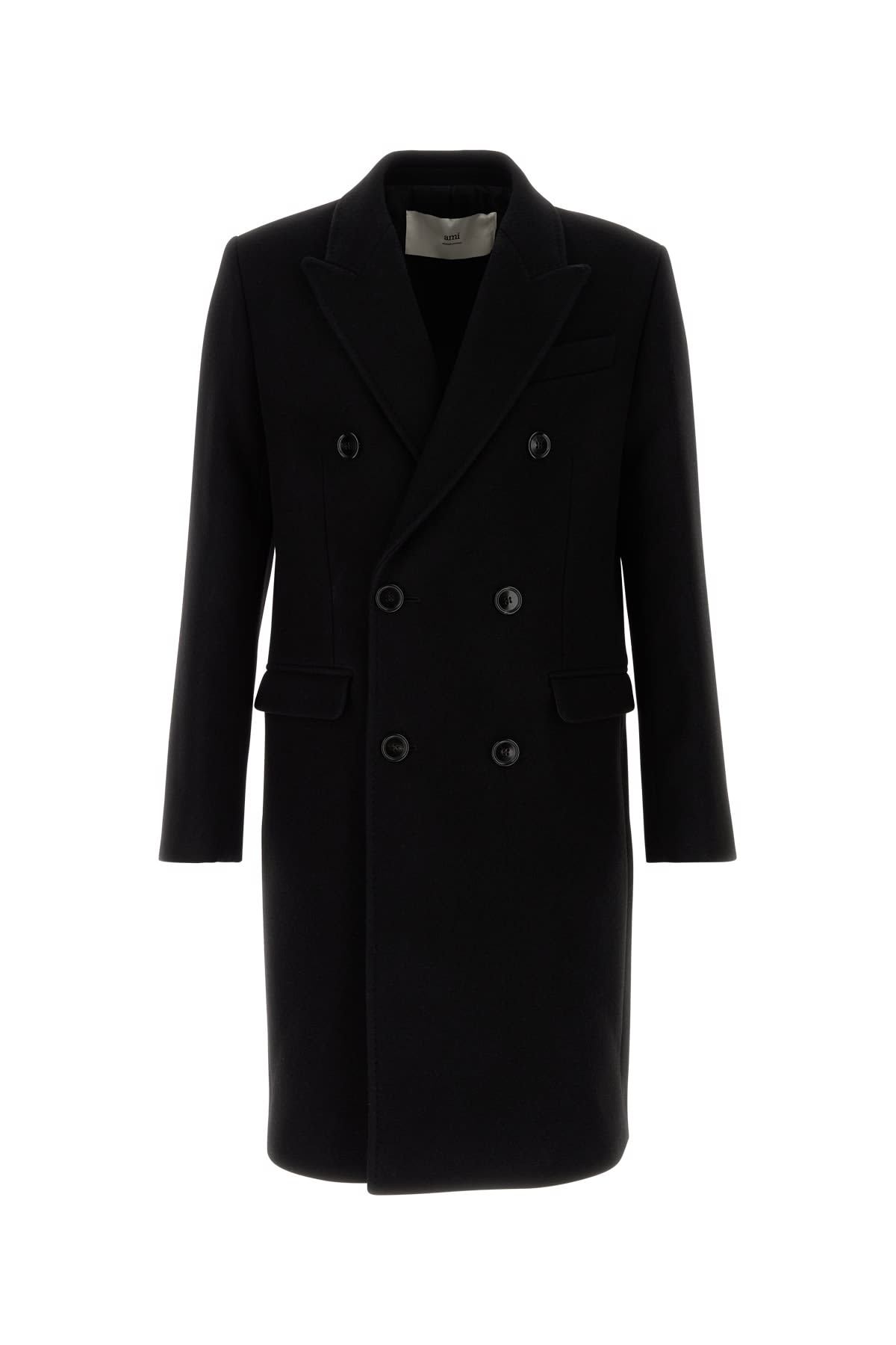 AMI ALEXANDRE MATTIUSSI DOUBLE BREASTED COAT 