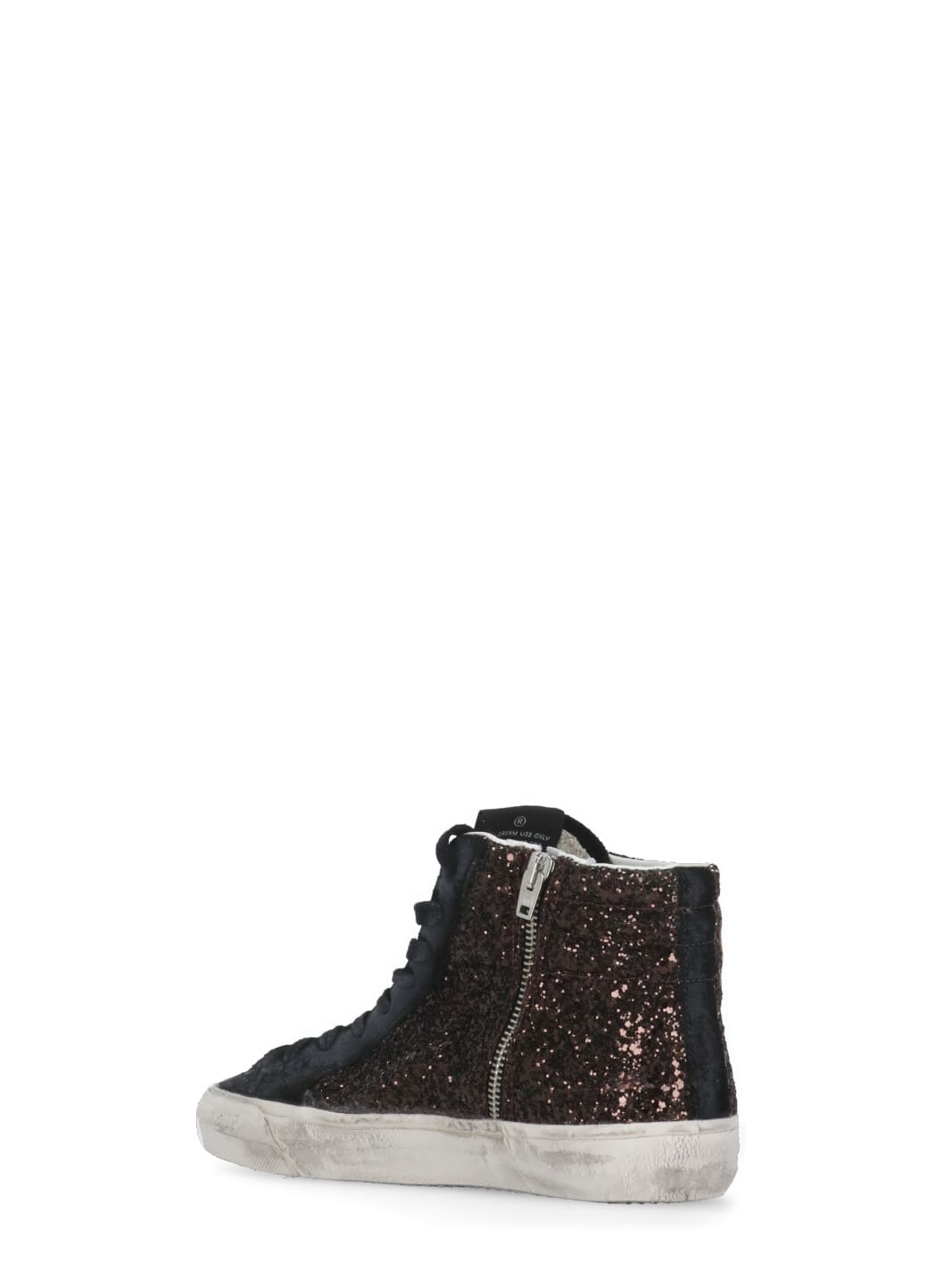 Golden Goose Deluxe Brand Women Embellished Suede Slide Classic Sneakers In Brown