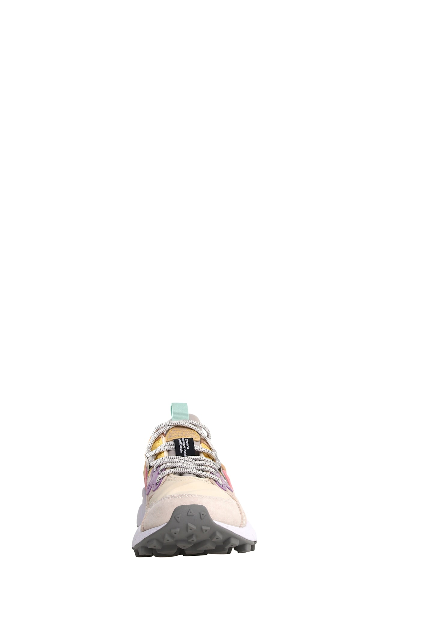 Flower Mountain Sneakers With Multicolored Suede Inserts In Multi