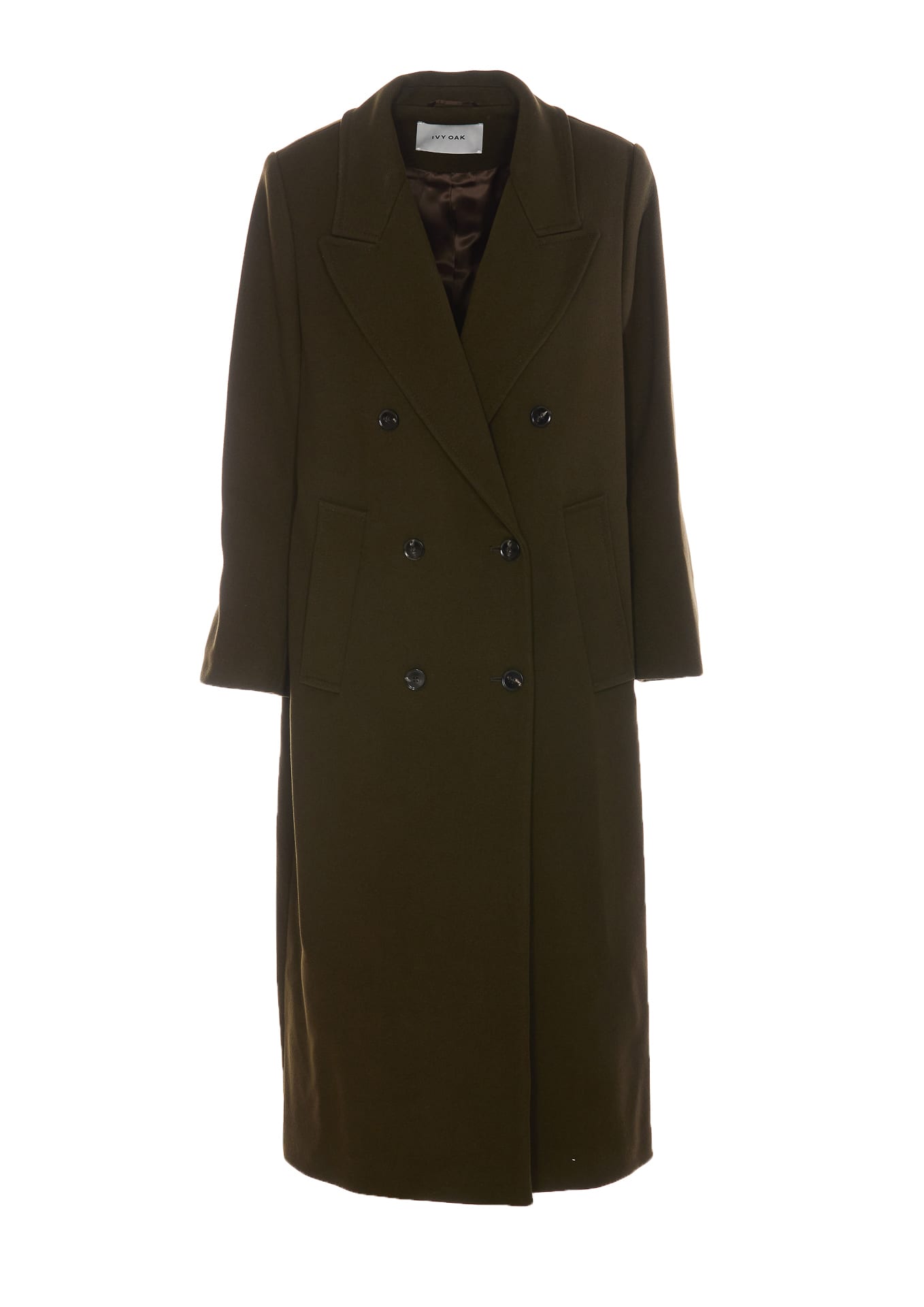 Shop Ivy & Oak Clemence Coat In Green