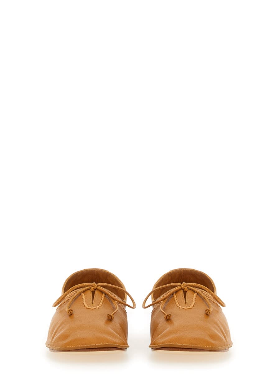 Shop Hereu Moccasin Rassa In Buff